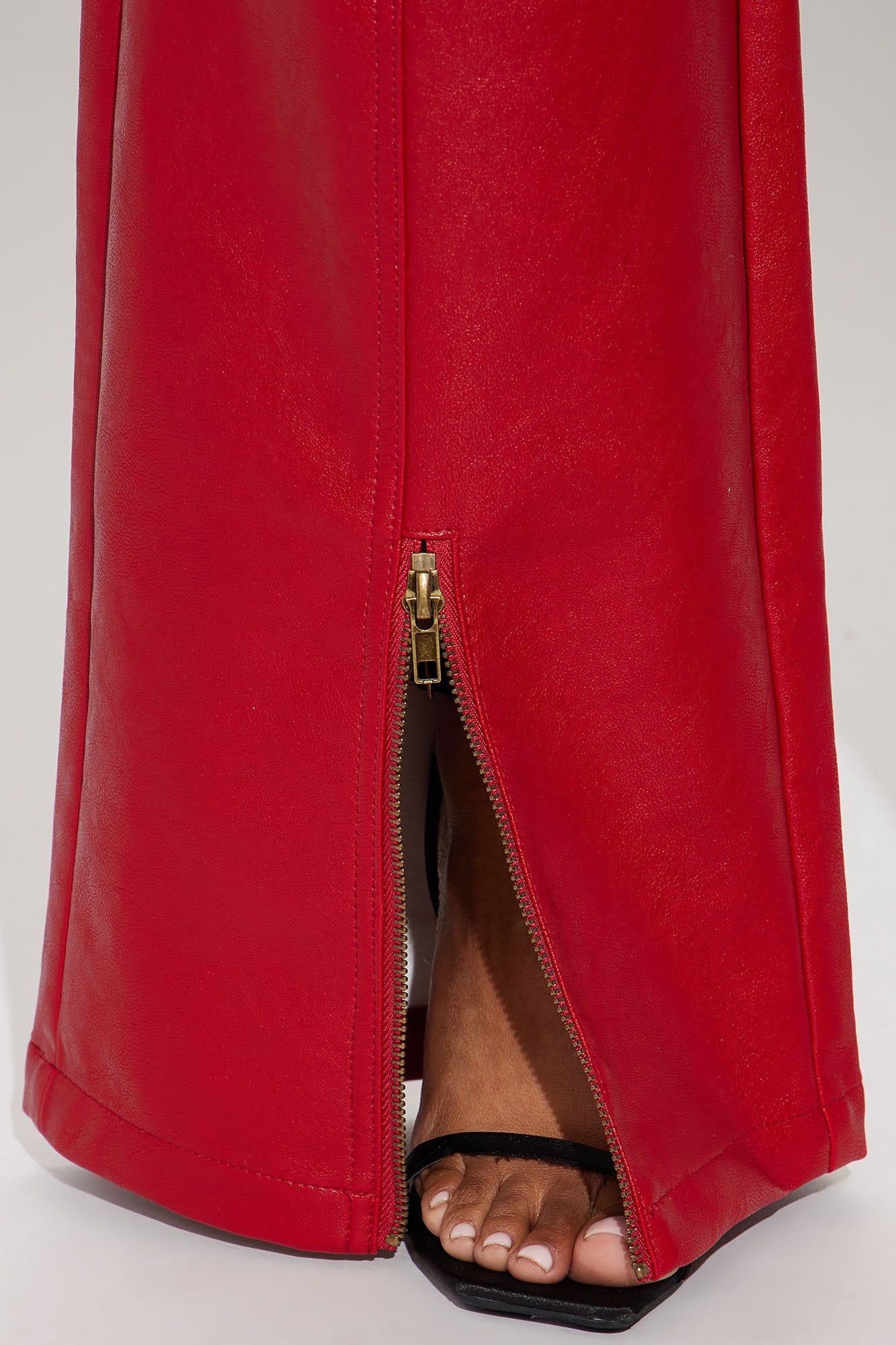 Hot N' Spicy Faux Leather Pant - Red sold by Fashion Nova product image thumbnail 3