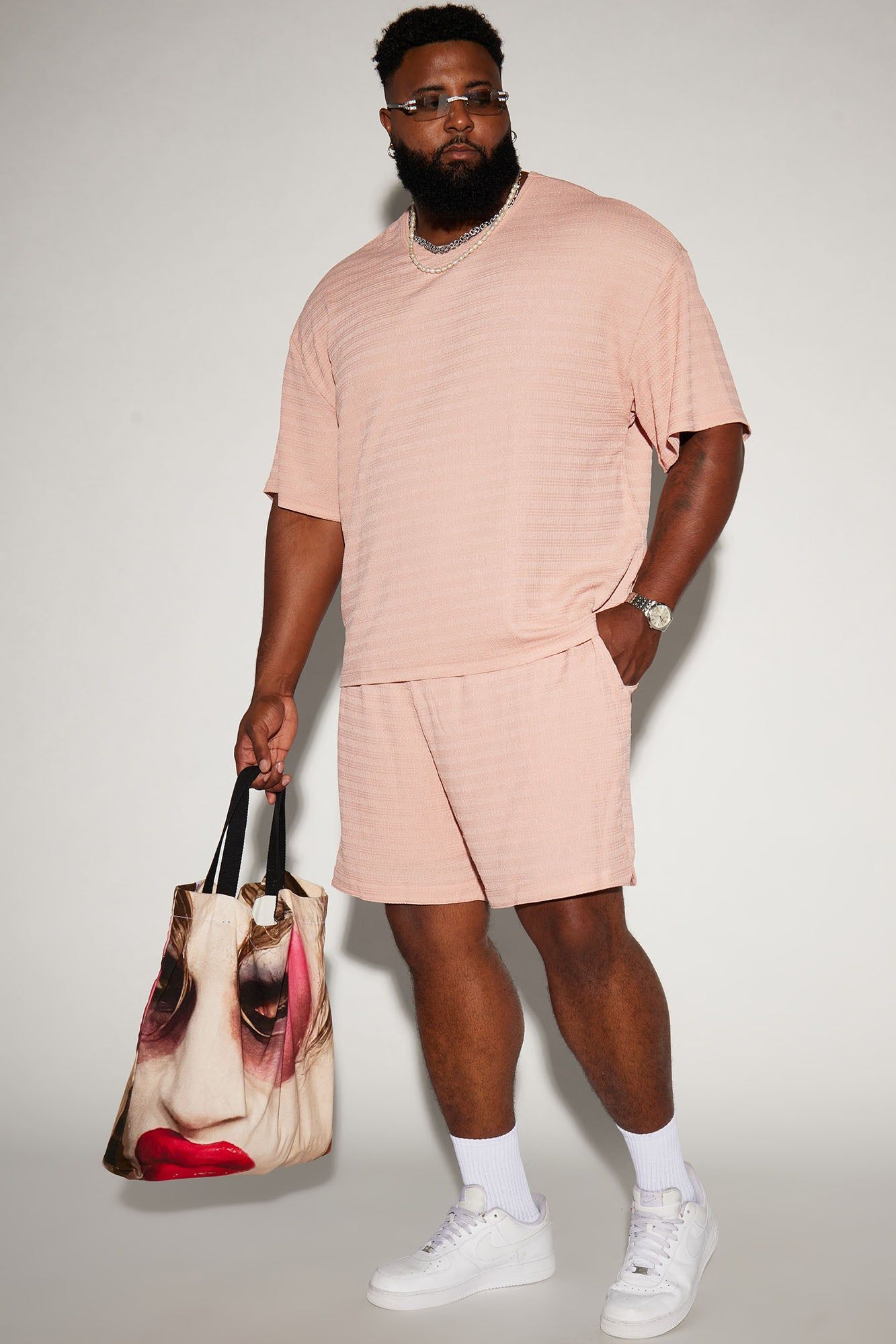 Boca Short Sleeve Tee - Mauve sold by Fashion Nova product image thumbnail 6