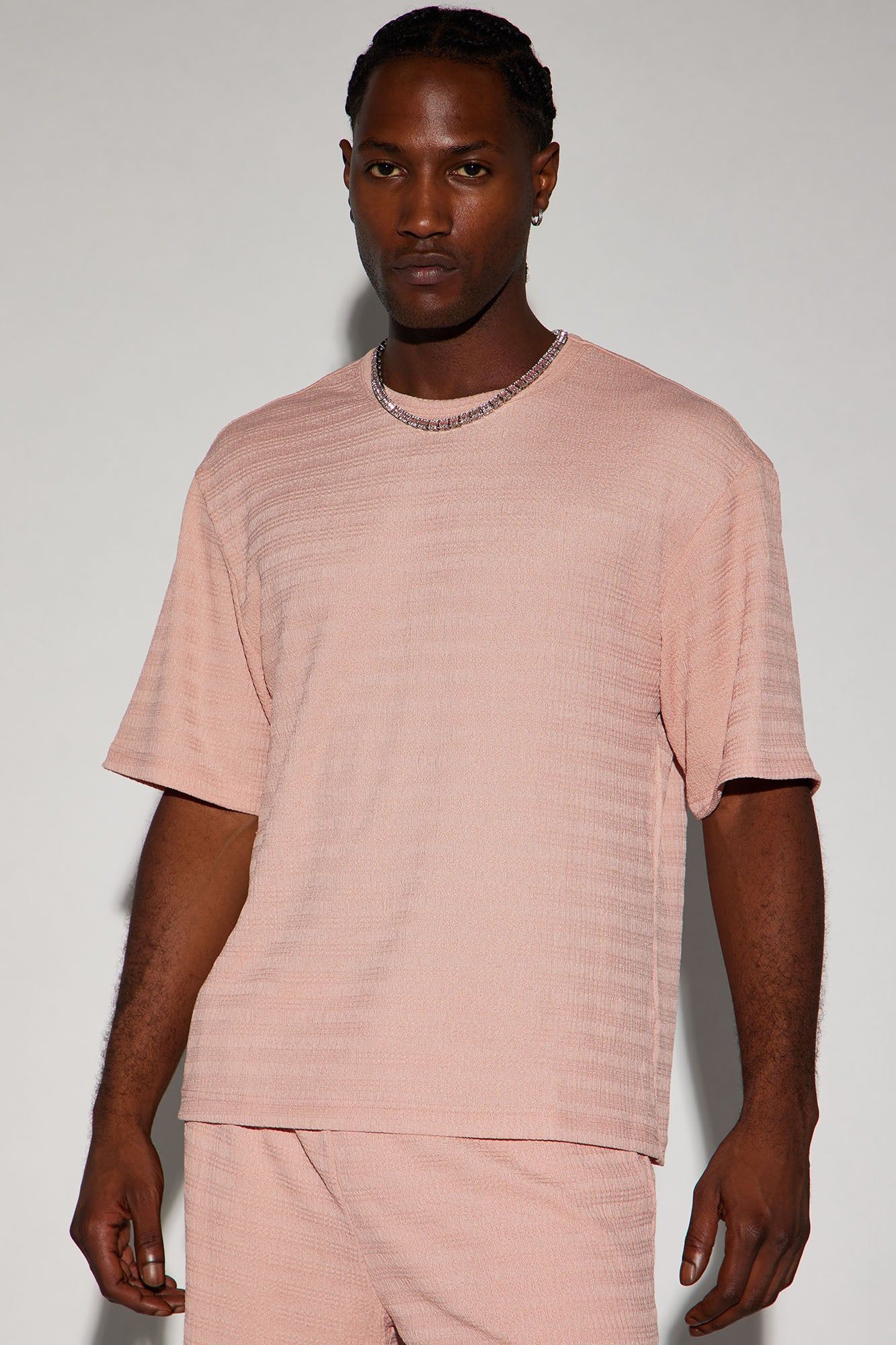 Boca Short Sleeve Tee - Mauve sold by Fashion Nova