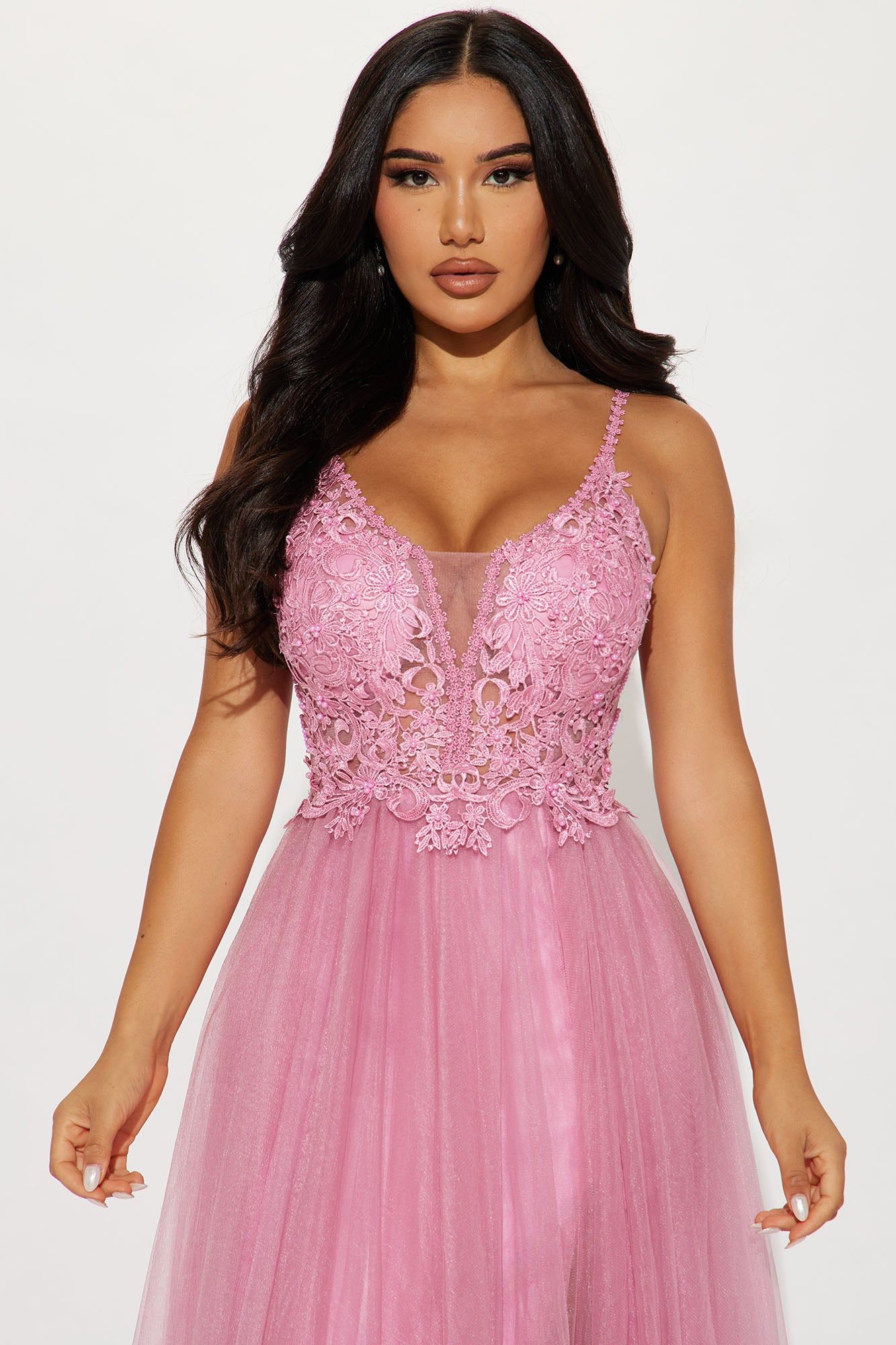 Victoria Embellished Gown - Mauve sold by Fashion Nova product image thumbnail 2
