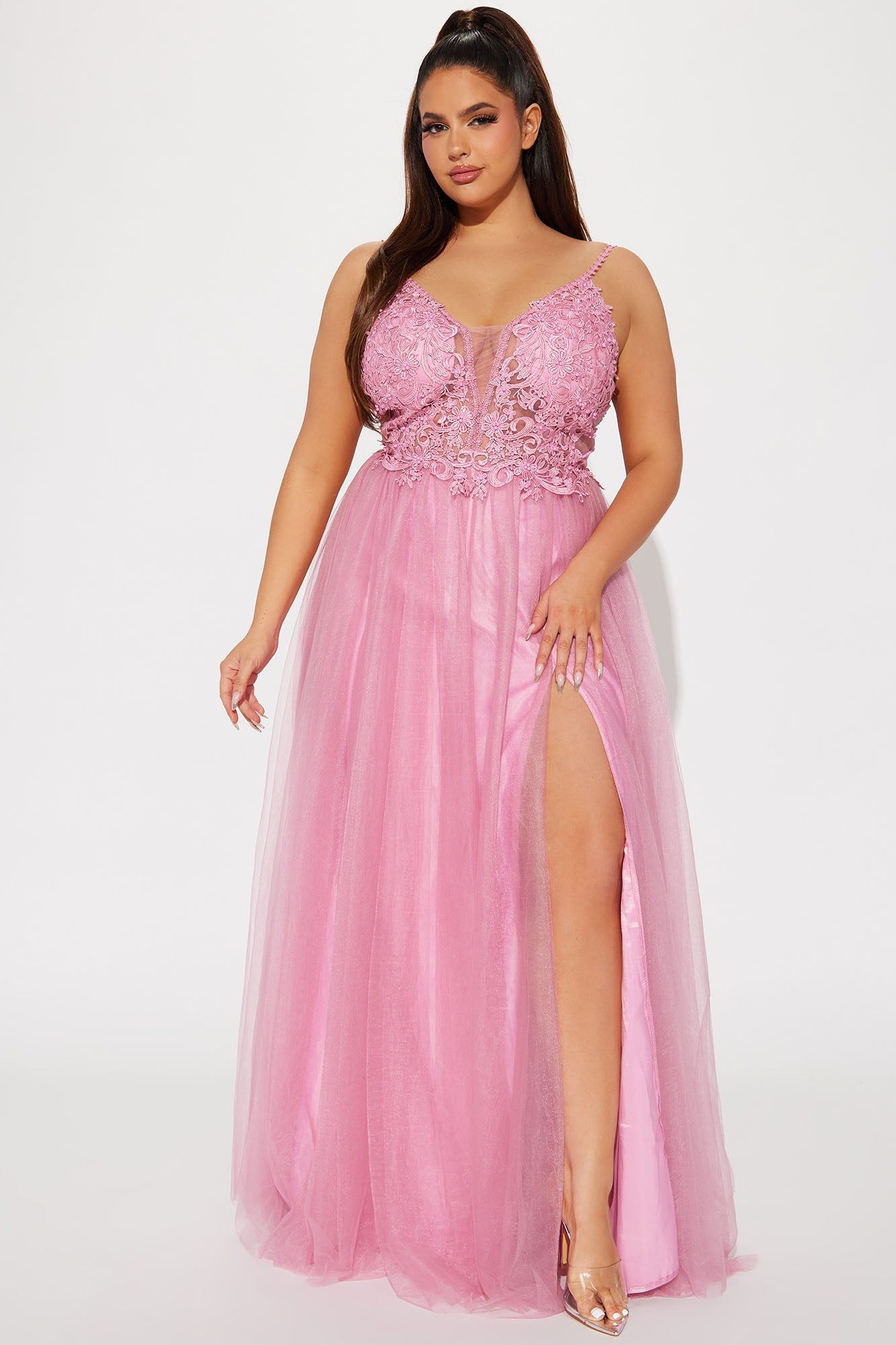 Victoria Embellished Gown - Mauve sold by Fashion Nova product image thumbnail 5