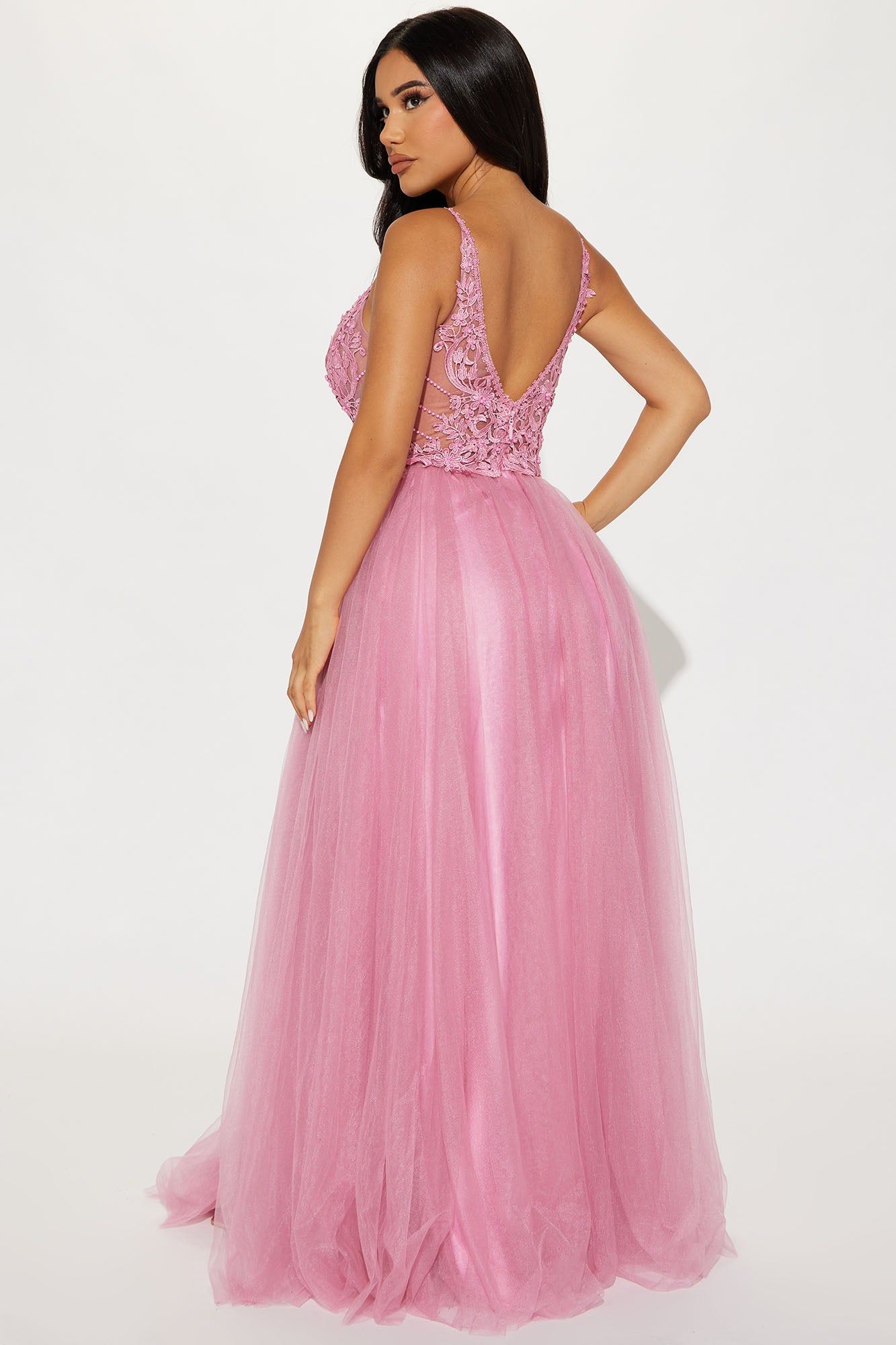 Victoria Embellished Gown - Mauve sold by Fashion Nova product image thumbnail 4