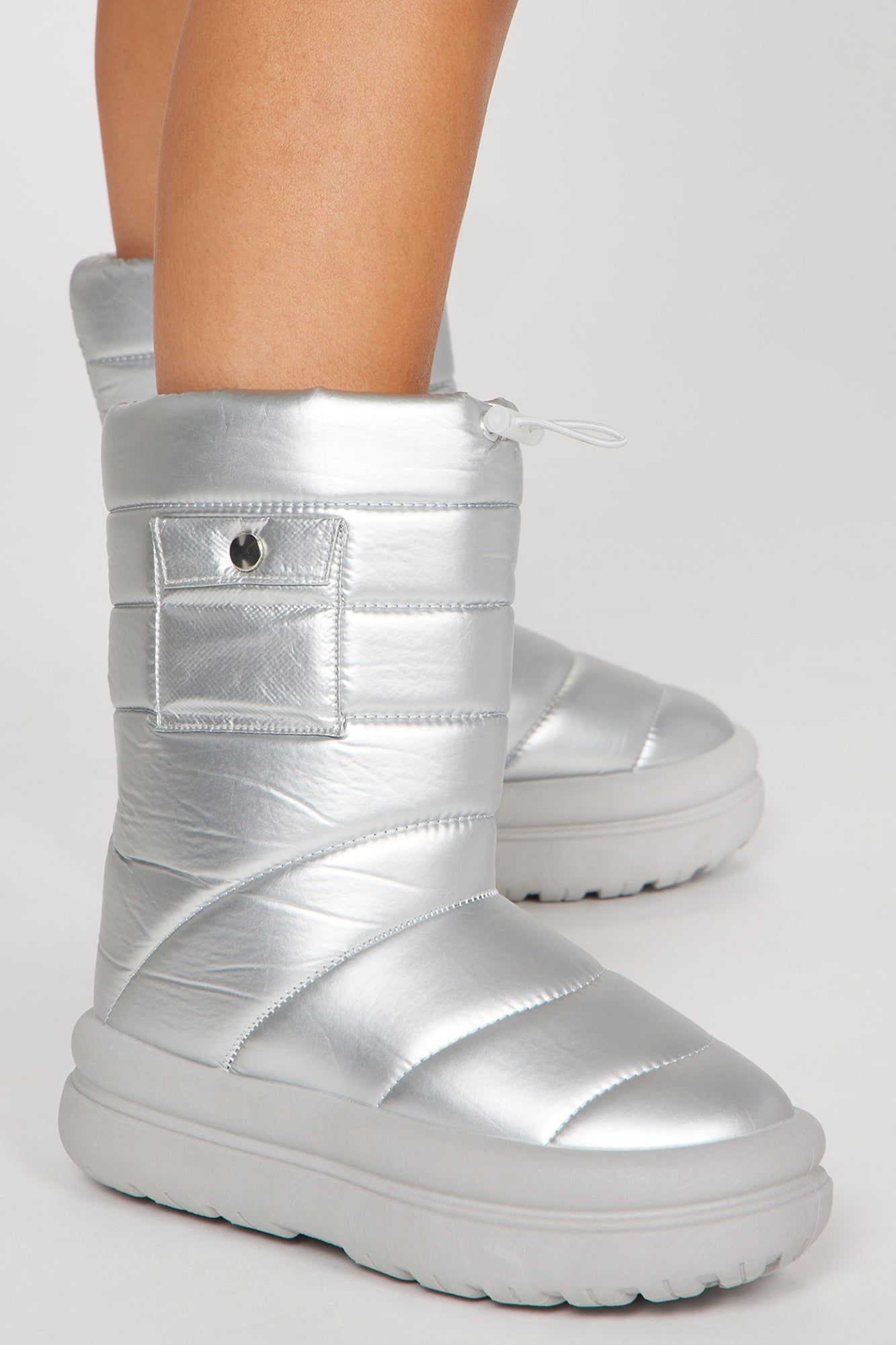 Snow Ready Boots - Silver sold by Fashion Nova product image thumbnail 3