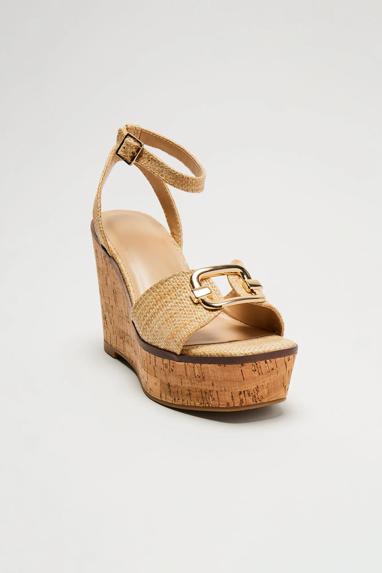 Ciarra Platform Wedges - Tan sold by Fashion Nova product image thumbnail 2