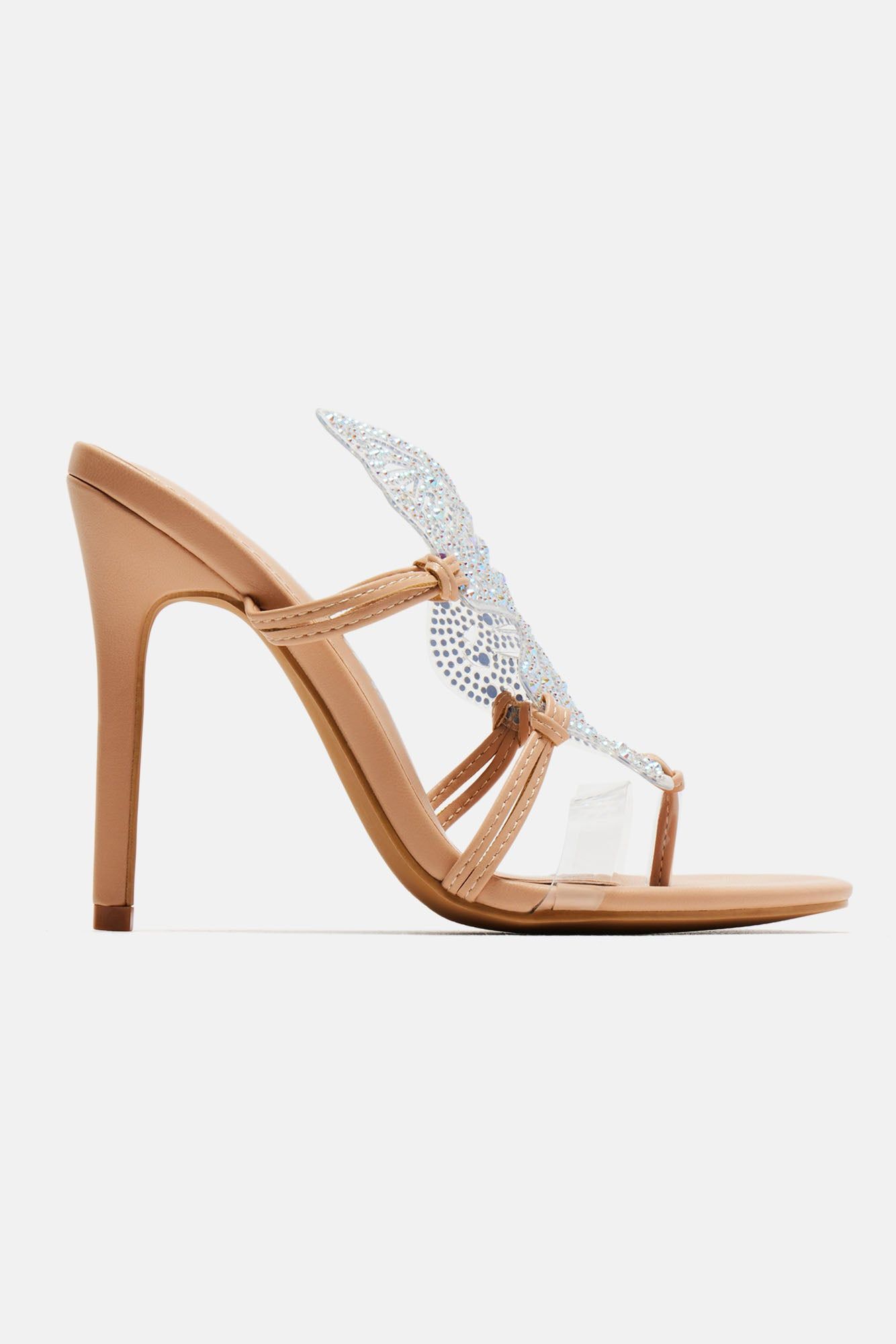 Flutter Feeling Heels - Nude sold by Fashion Nova product image thumbnail 5
