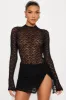 Dreamy Romance Lace Skirt Set - Black sold by Fashion Nova
