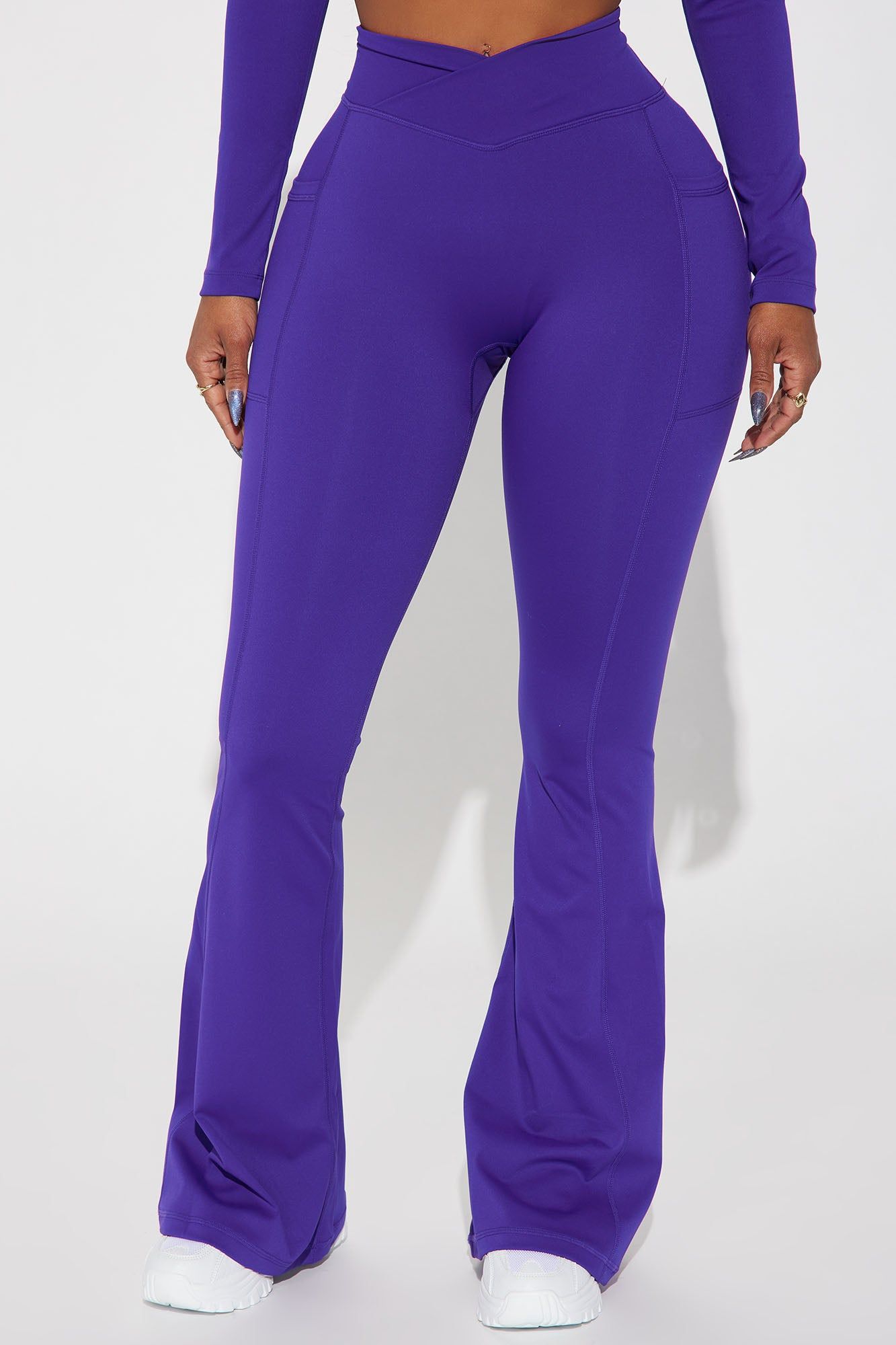 Amara Active Leggings - Plum sold by Fashion Nova product image thumbnail 2