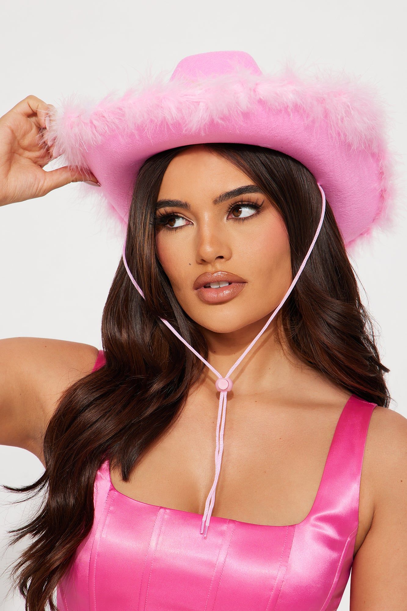 Be The Center Of Attention Cowboy Hat - Pink sold by Fashion Nova