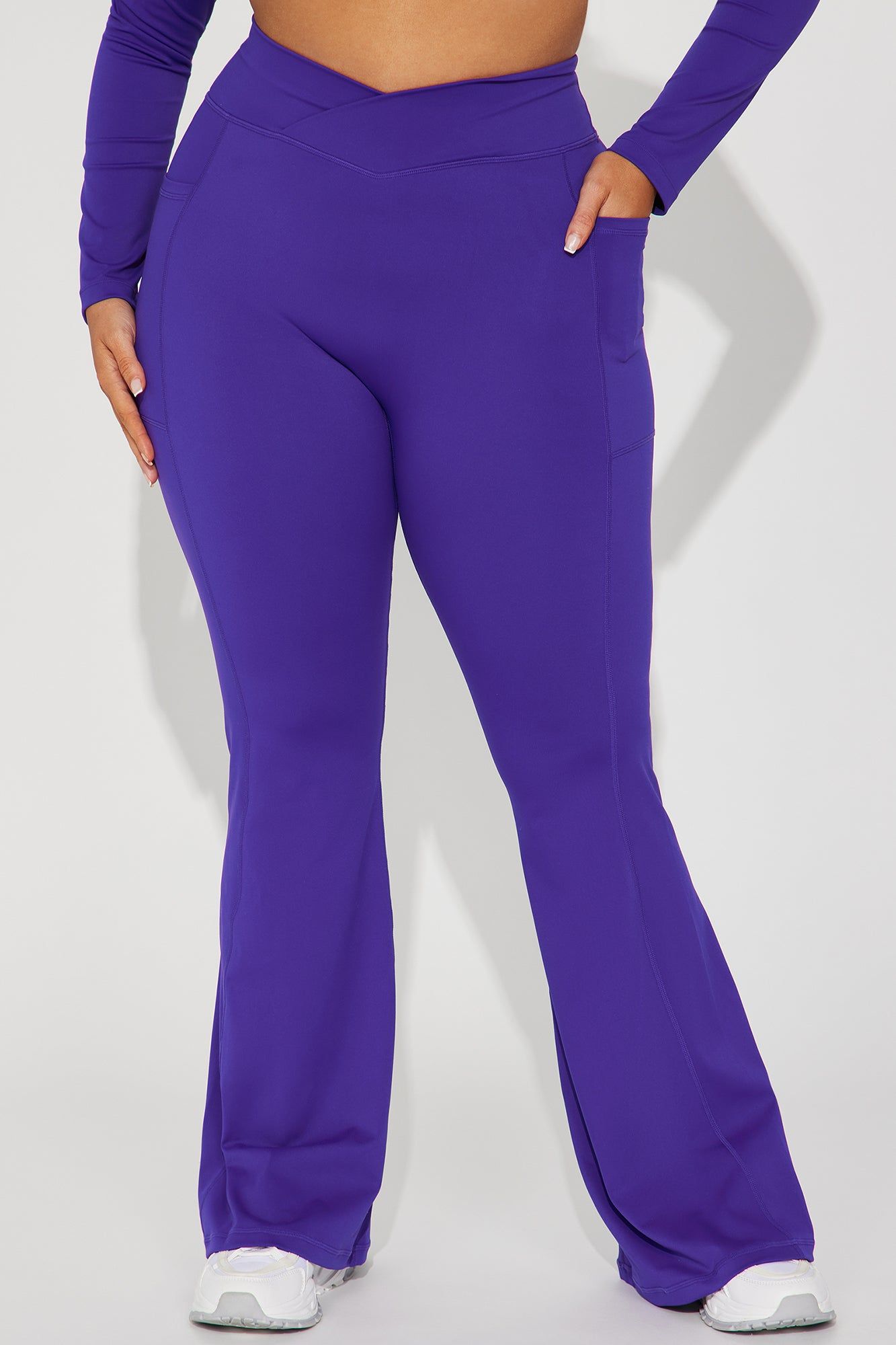 Amara Active Leggings - Plum sold by Fashion Nova product image thumbnail 5