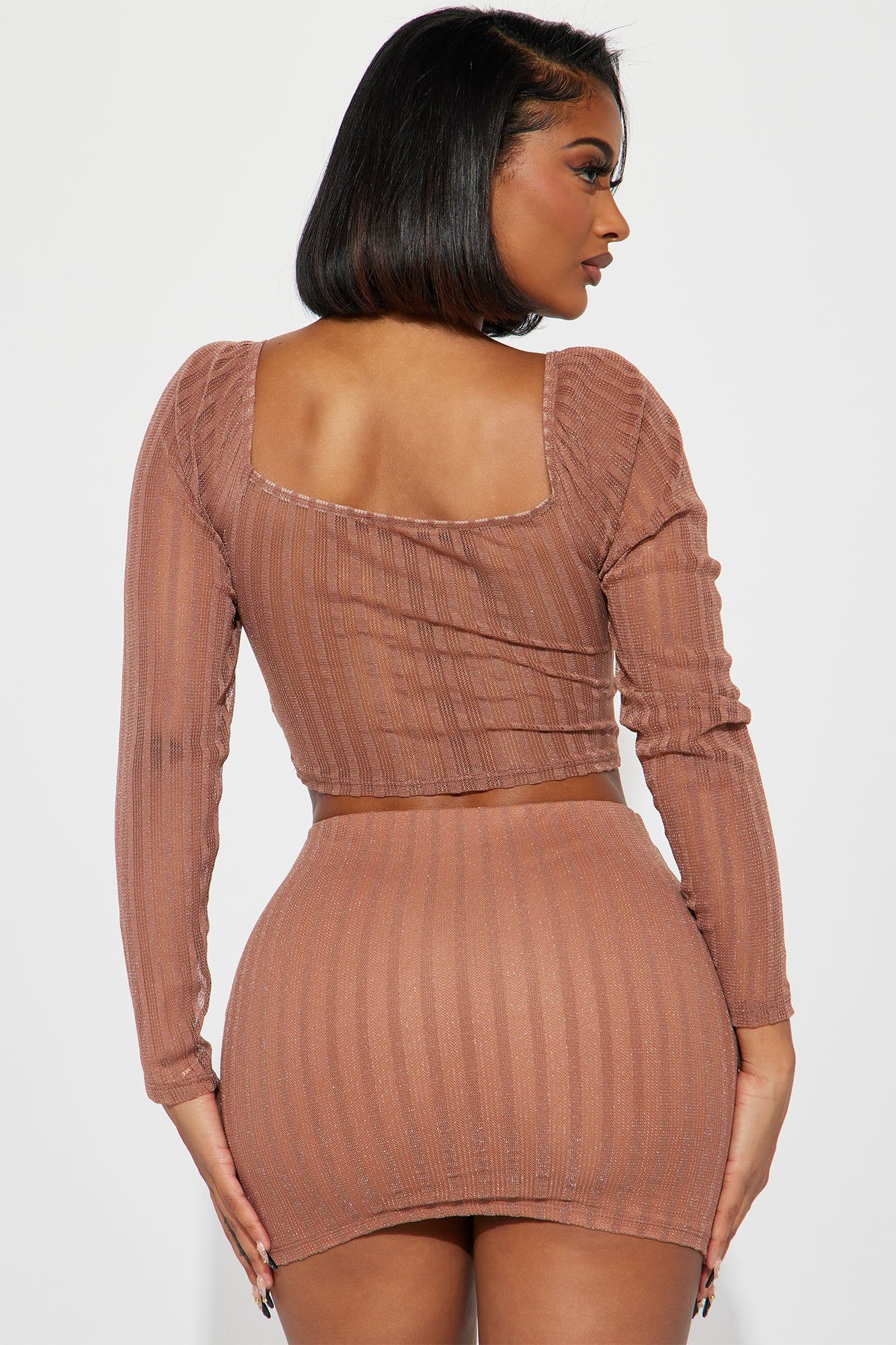 Penny Mini Skirt - Mocha sold by Fashion Nova product image thumbnail 3