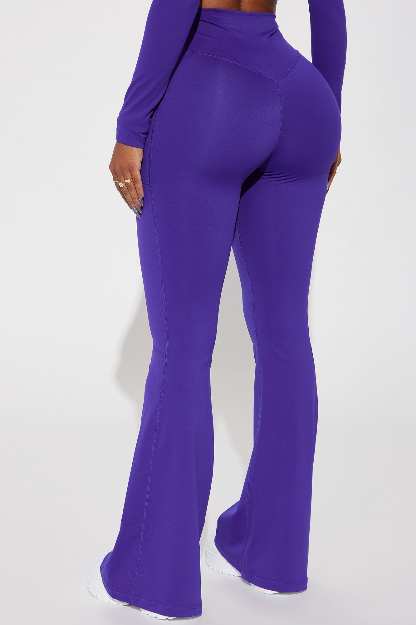 Amara Active Leggings - Plum sold by Fashion Nova product image thumbnail 3