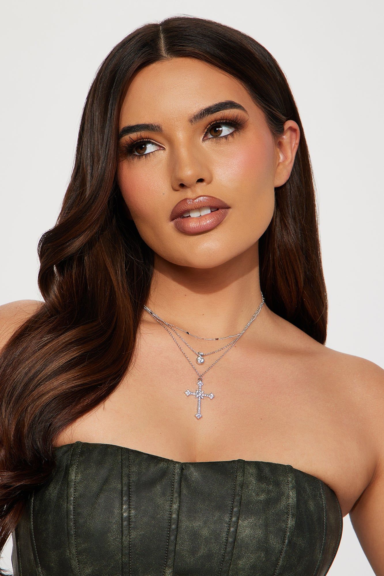 You Light Up My Life Layered Necklace - Silver sold by Fashion Nova product image thumbnail 2