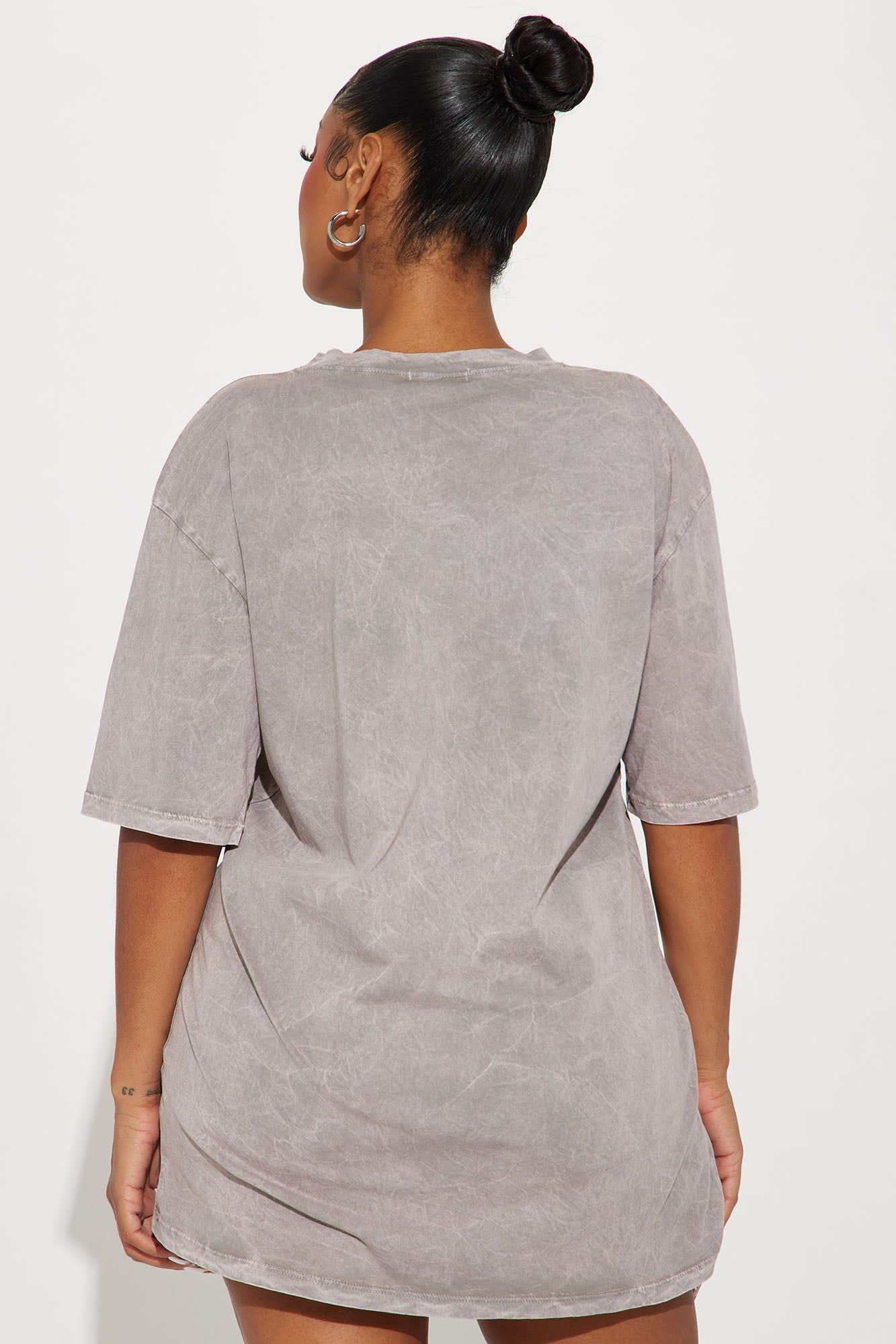 Born To Ride Fast Graphic Tshirt - Grey/combo sold by Fashion Nova product image thumbnail 4