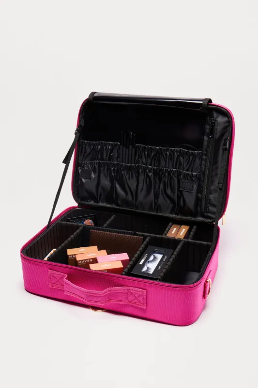 The Best Large Makeup Bag - Pink sold by Fashion Nova