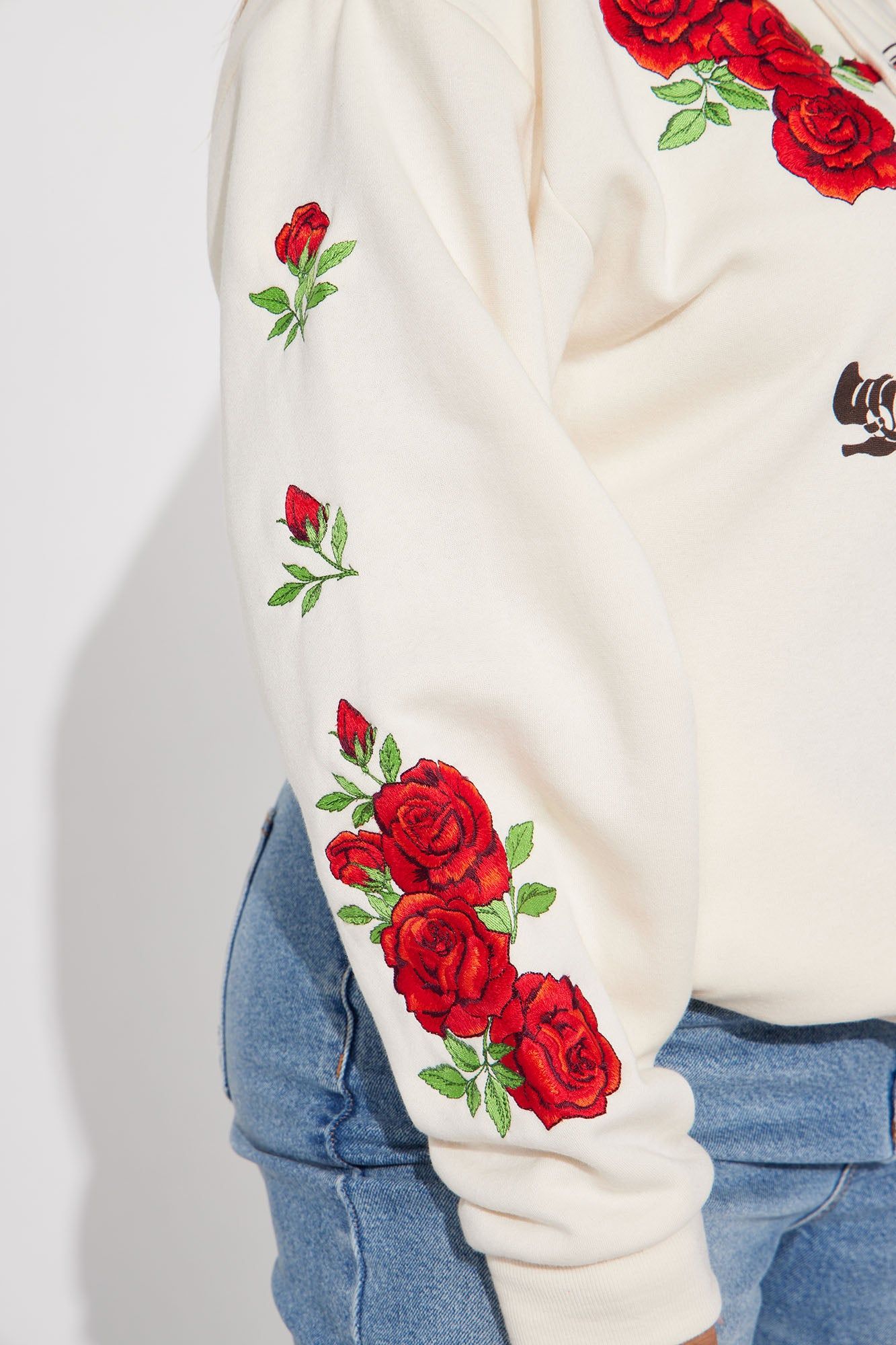 Betty Boop Zip Front Hoodie - Cream sold by Fashion Nova product image thumbnail 10