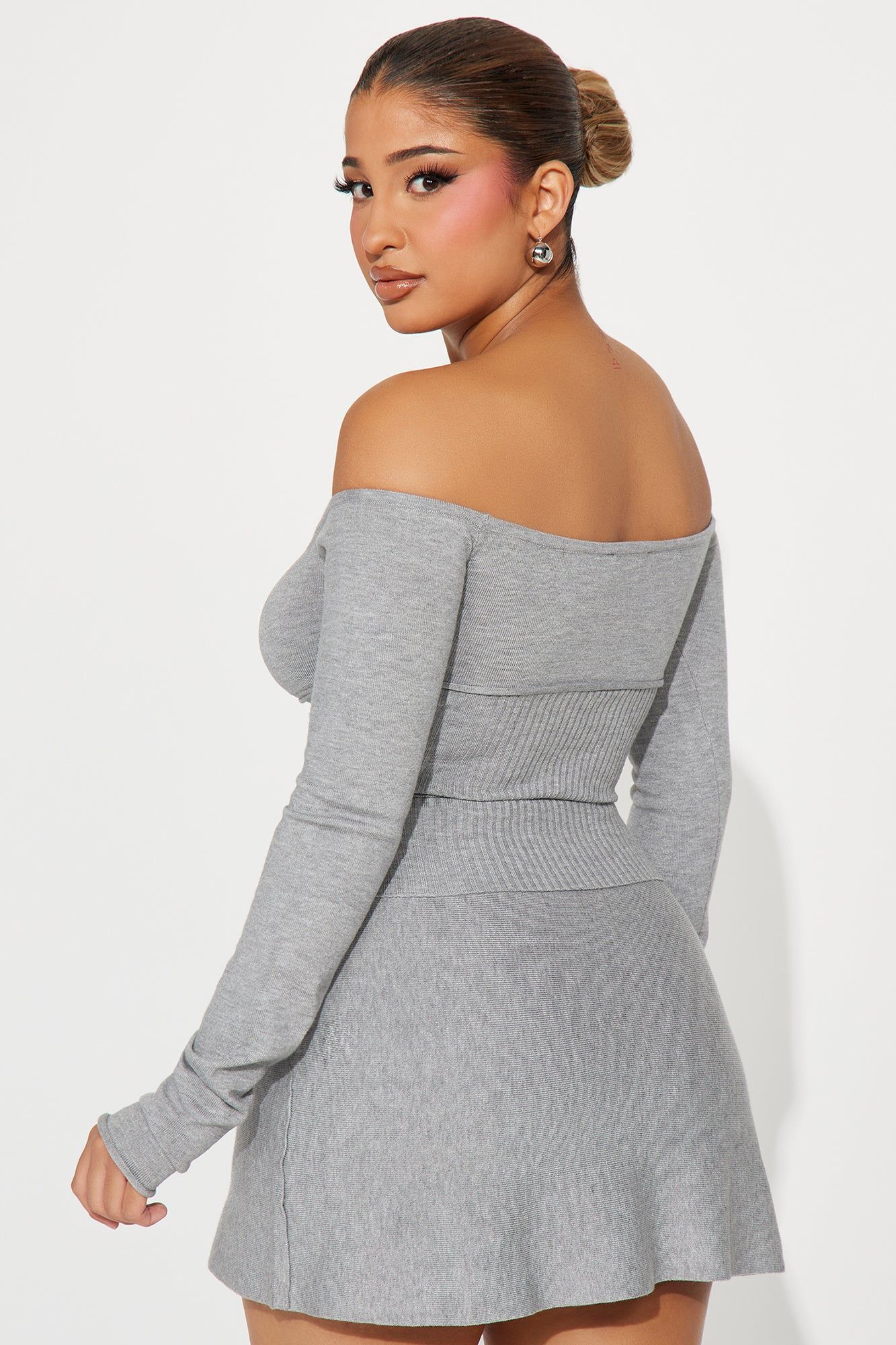 Sweet Talk Skirt Set - Grey sold by Fashion Nova product image thumbnail 4