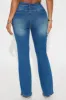 Play By My Rules Stretch Bootcut Jeans - Medium Wash sold by Fashion Nova