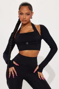 Working On It Active Set - Black sold by Fashion Nova