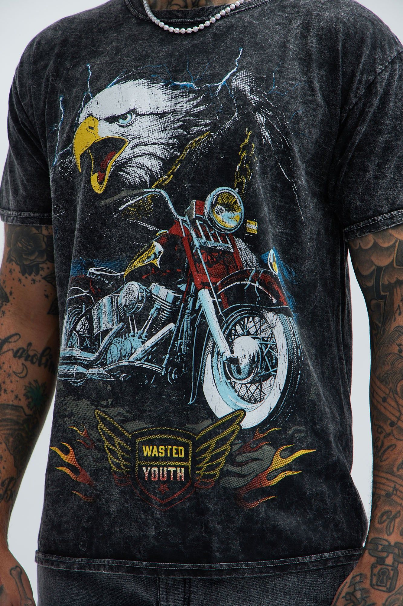 Forever Free Short Sleeve Tee - Black sold by Fashion Nova product image thumbnail 3