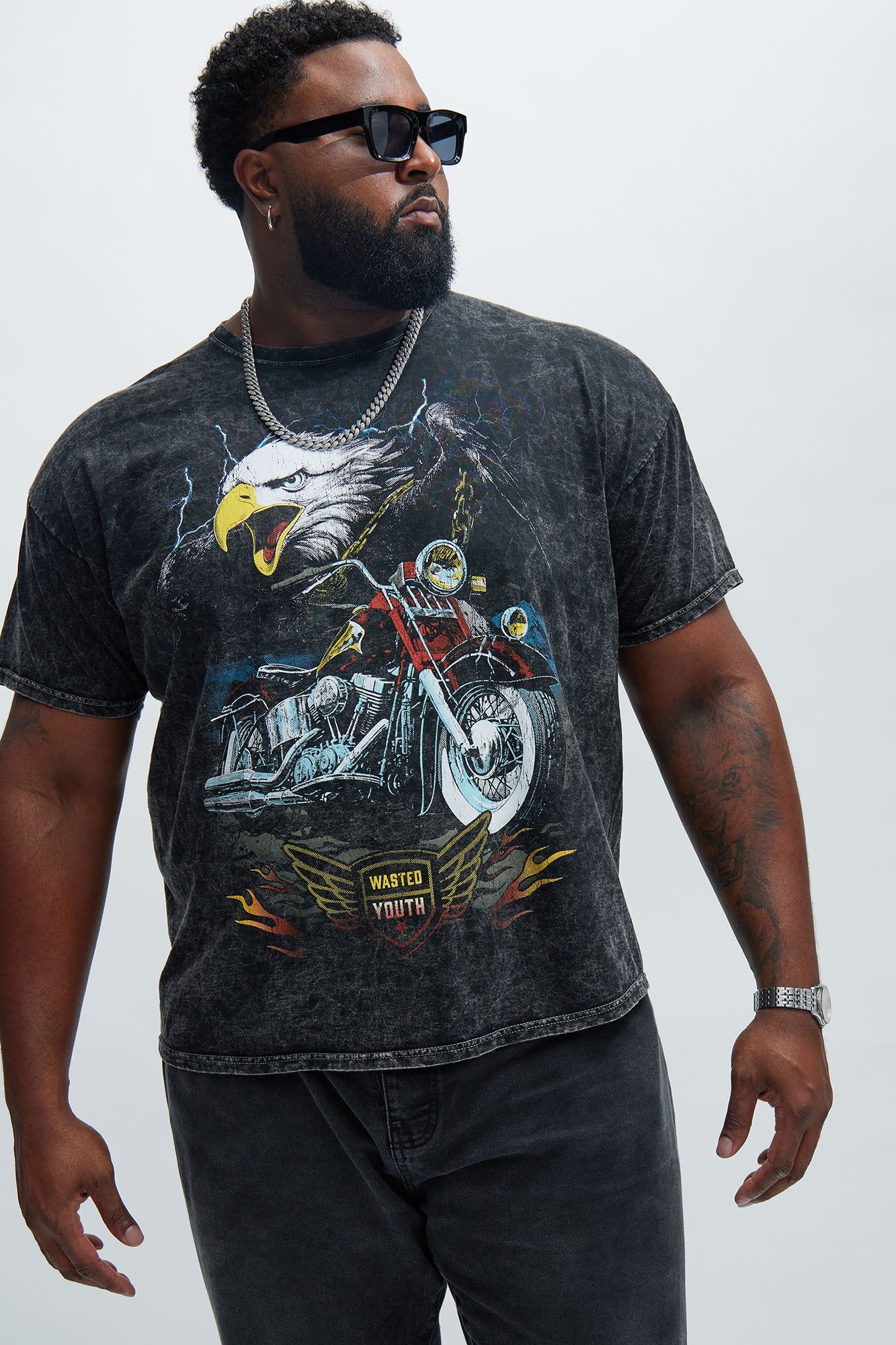 Forever Free Short Sleeve Tee - Black sold by Fashion Nova product image thumbnail 5