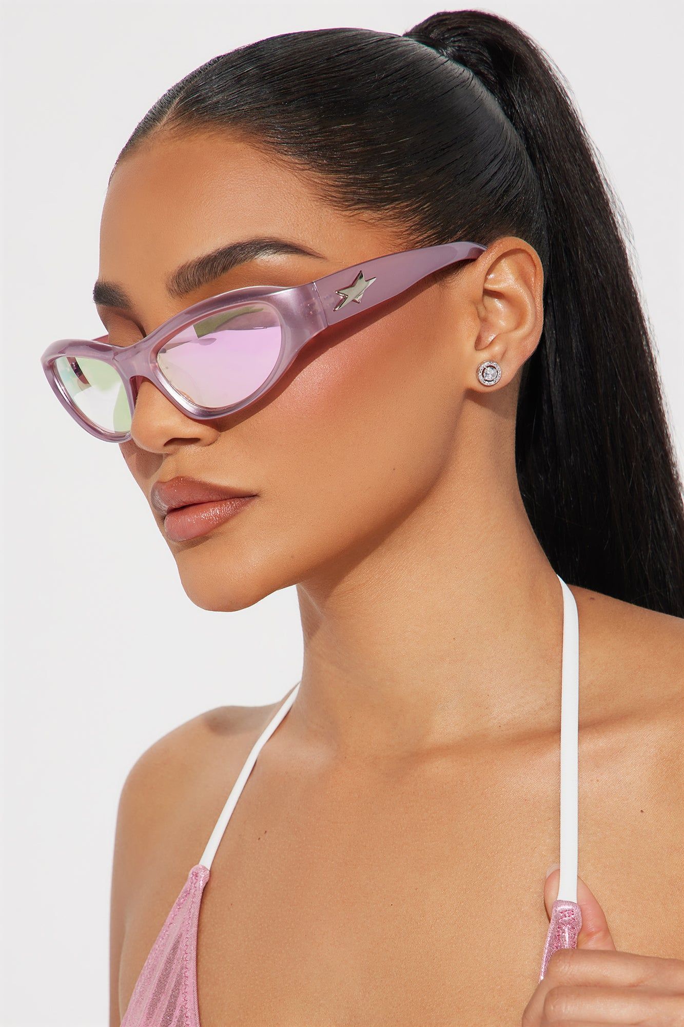 Miss Lady Sunglasses - Purple sold by Fashion Nova
