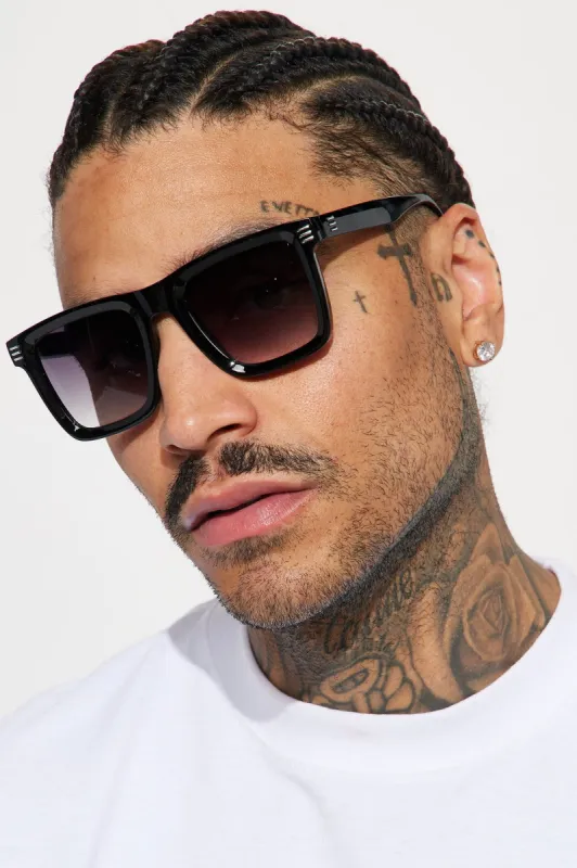 Let It Go Sunglasses - Black sold by Fashion Nova