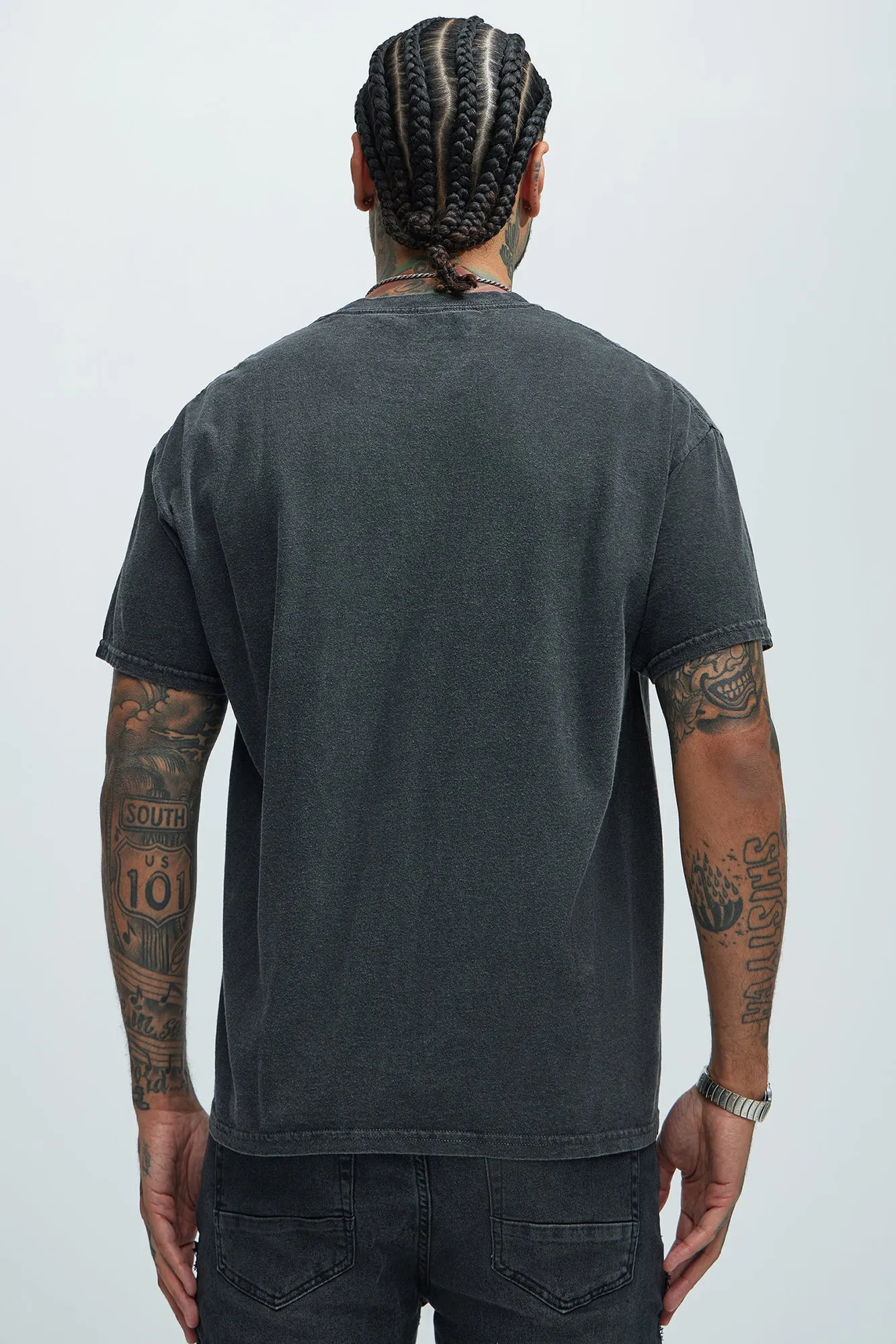 Boyz N The Hood South Central LA Short Sleeve Tee - Black sold by Fashion Nova product image thumbnail 4