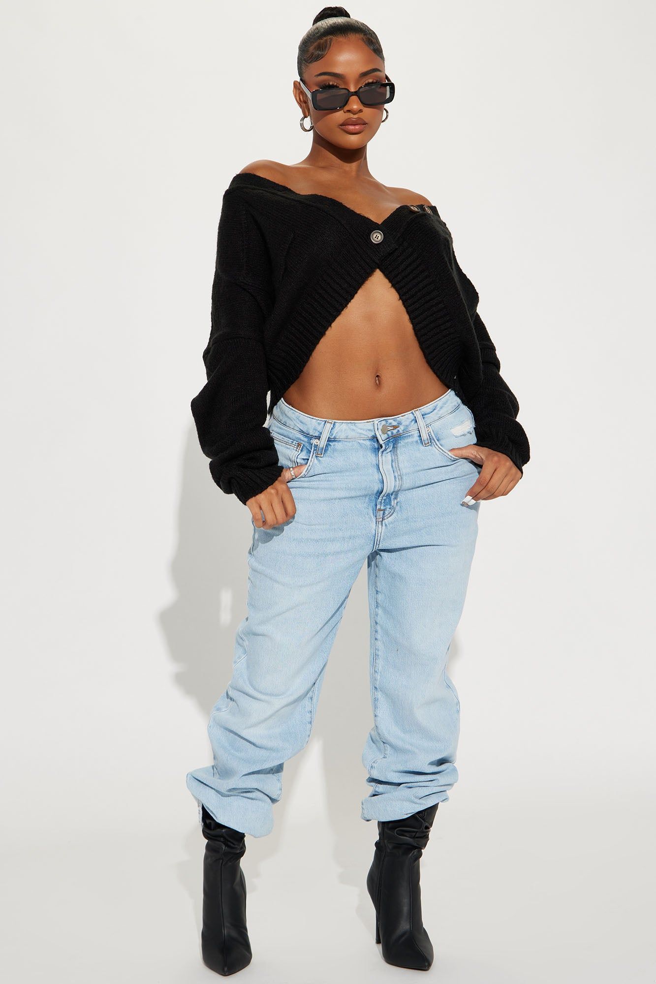 Karlie Cardigan - Black sold by Fashion Nova product image thumbnail 3