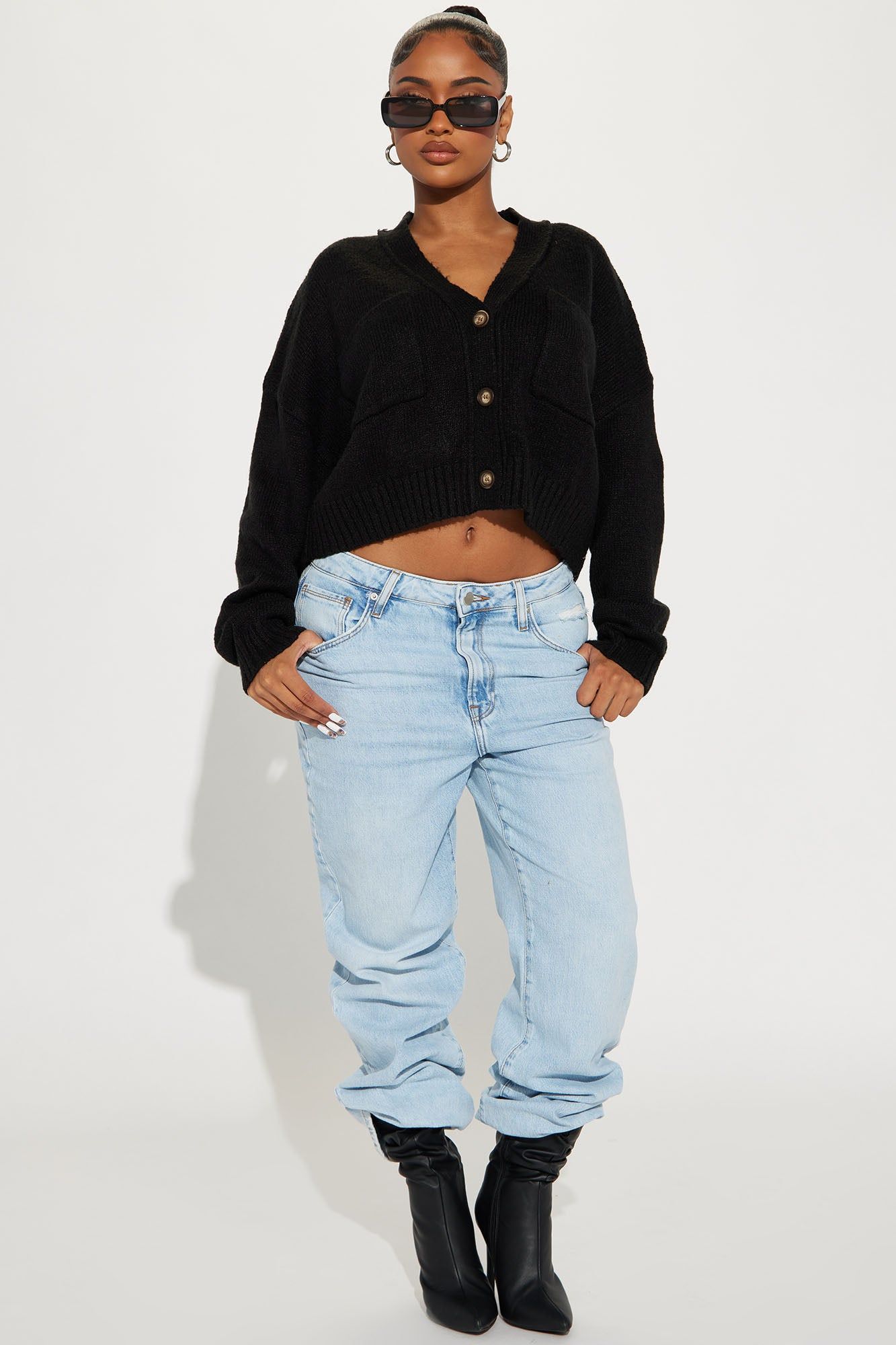 Karlie Cardigan - Black sold by Fashion Nova product image thumbnail 2