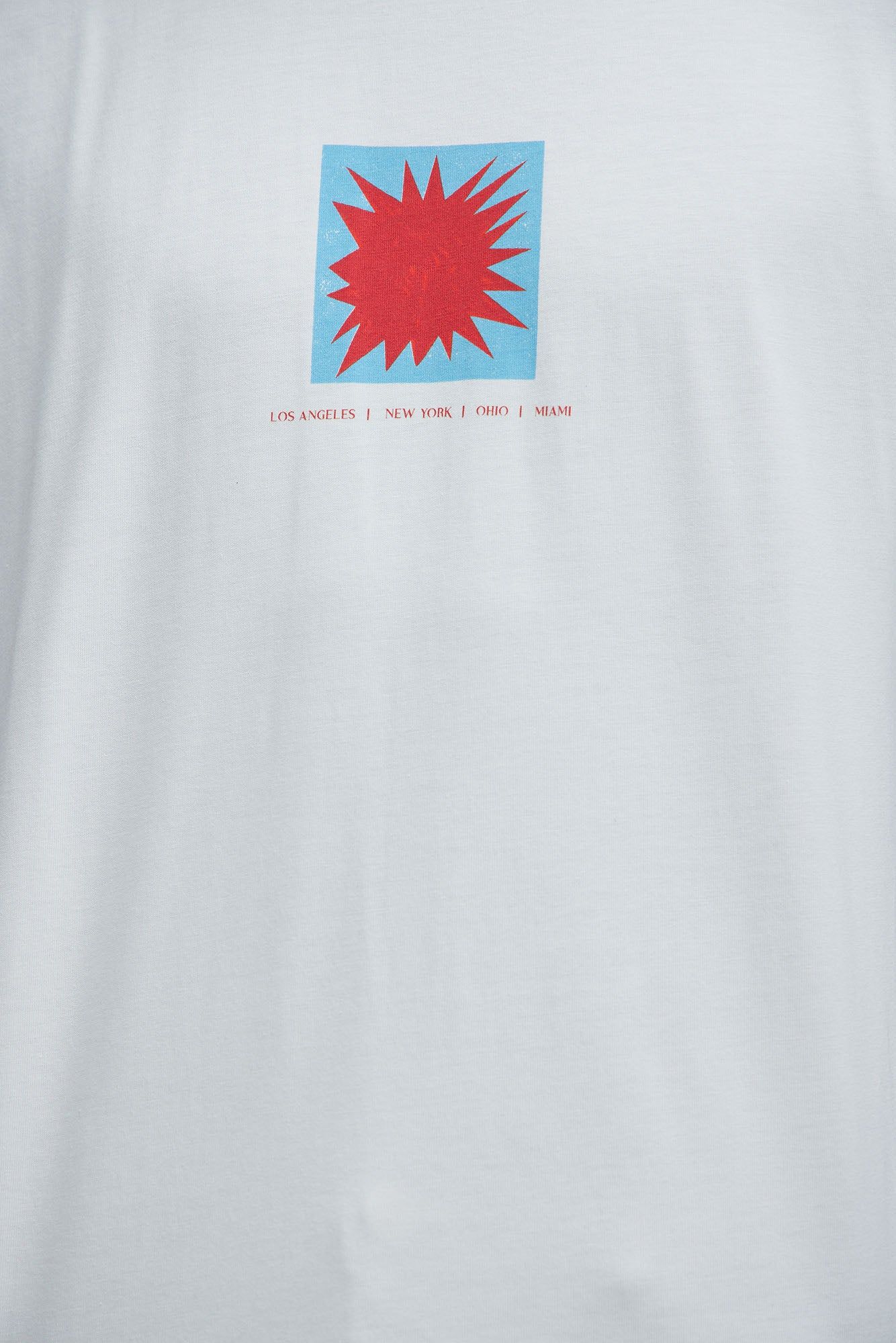 Go With Your Heart Short Sleeve Tee - Off White sold by Fashion Nova product image thumbnail 3