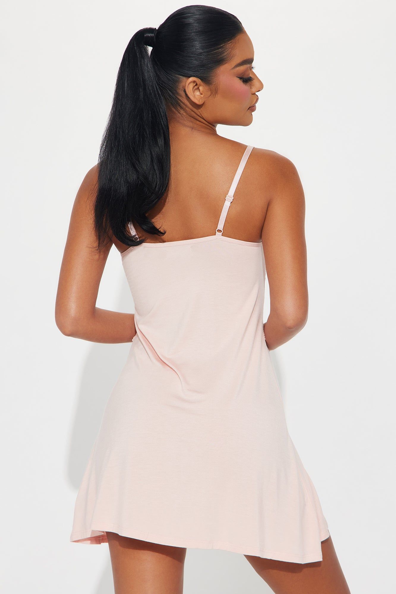 Love Story PJ Sleep Dress - Blush sold by Fashion Nova product image thumbnail 3