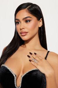 Very Glam Ring - Silver sold by Fashion Nova