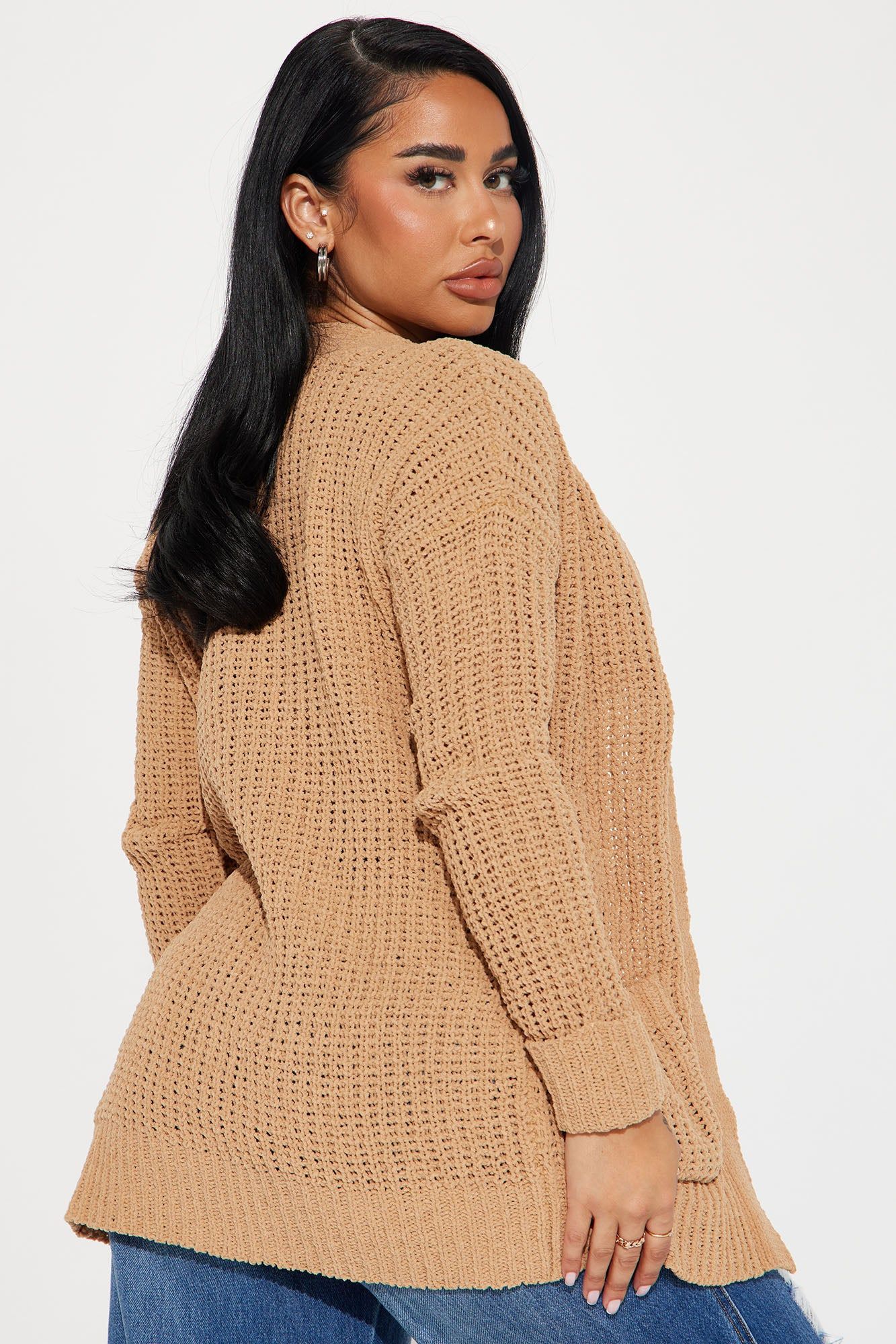 Nora Cardigan - Tan sold by Fashion Nova product image thumbnail 3