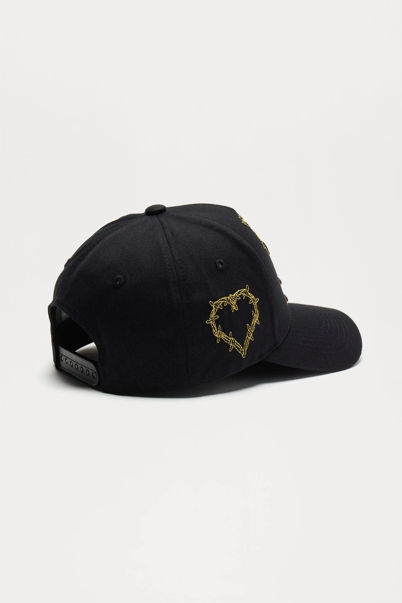 La Thorn Heart Snapback Hat - Black sold by Fashion Nova product image thumbnail 4