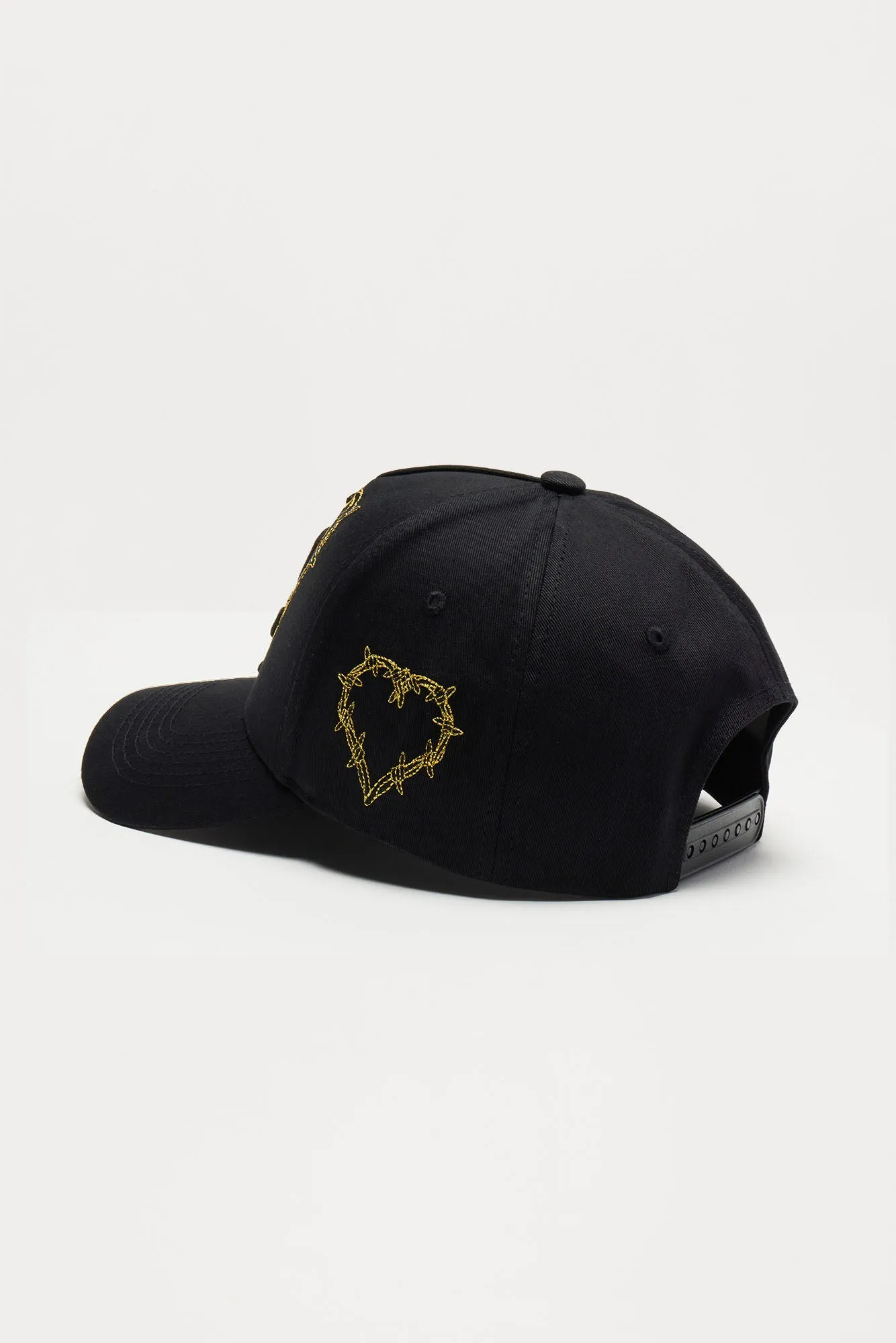 La Thorn Heart Snapback Hat - Black sold by Fashion Nova product image thumbnail 5