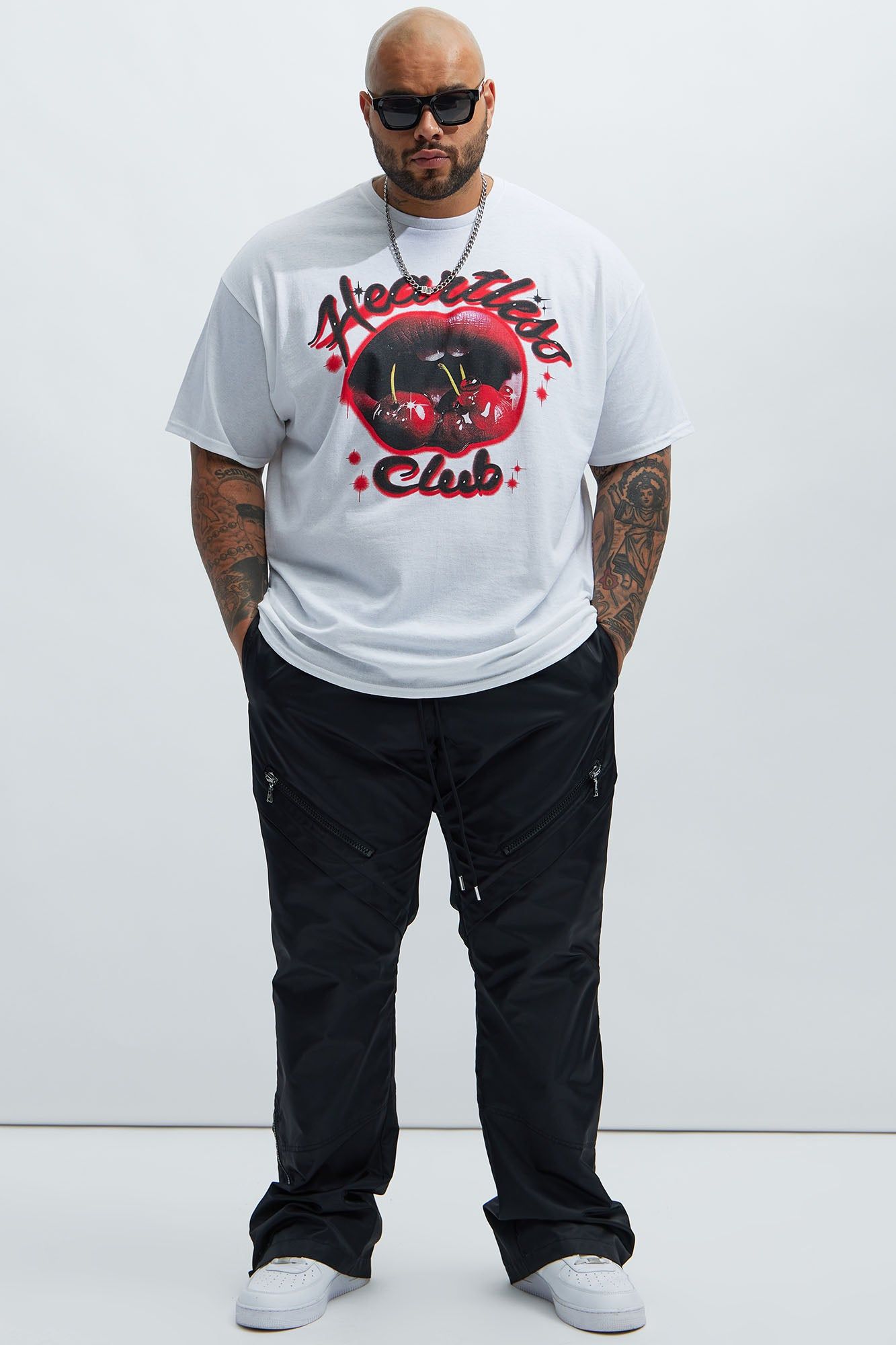 Heartless Club Short Sleeve Tee - White sold by Fashion Nova product image thumbnail 5