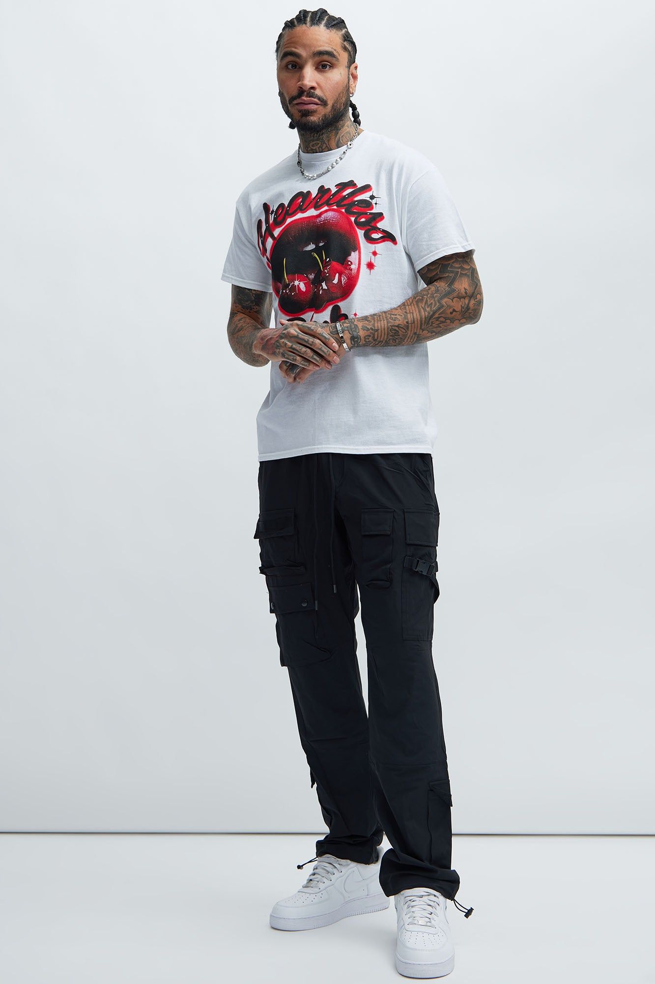 Heartless Club Short Sleeve Tee - White sold by Fashion Nova product image thumbnail 2