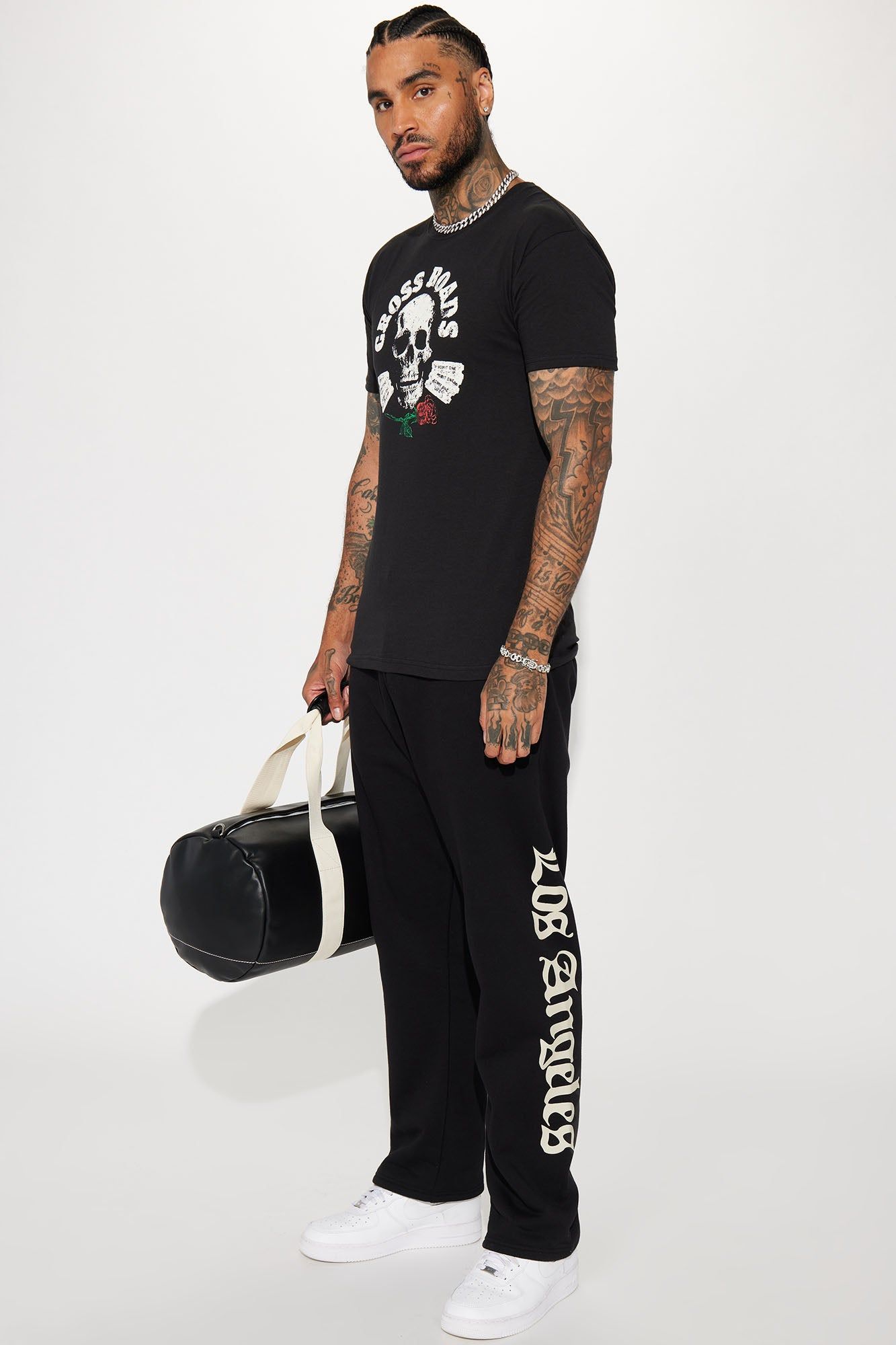 Cross Roads Short Sleeve Tee - Black sold by Fashion Nova product image thumbnail 4