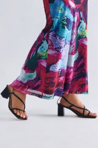 Secret Lover Heeled Sandals - Black sold by Fashion Nova