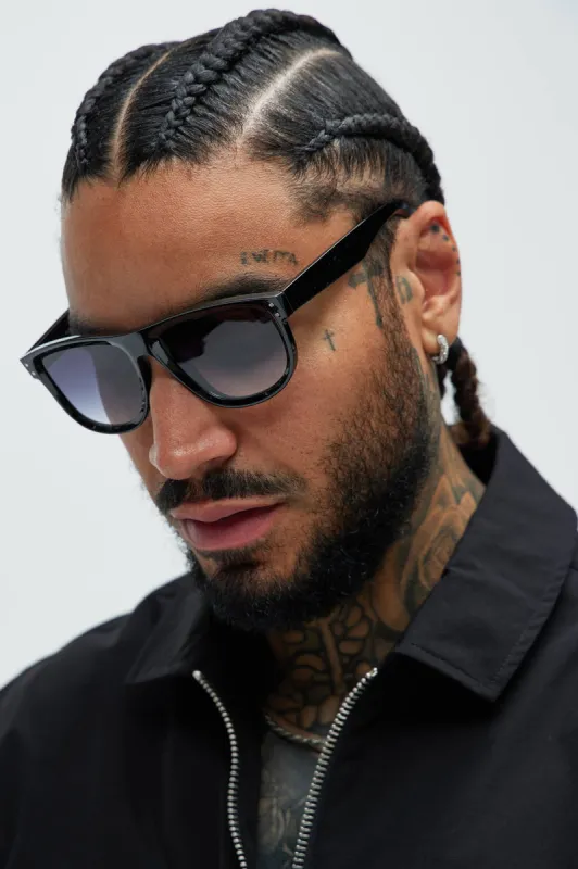 More Enemies Sunglasses - Black sold by Fashion Nova