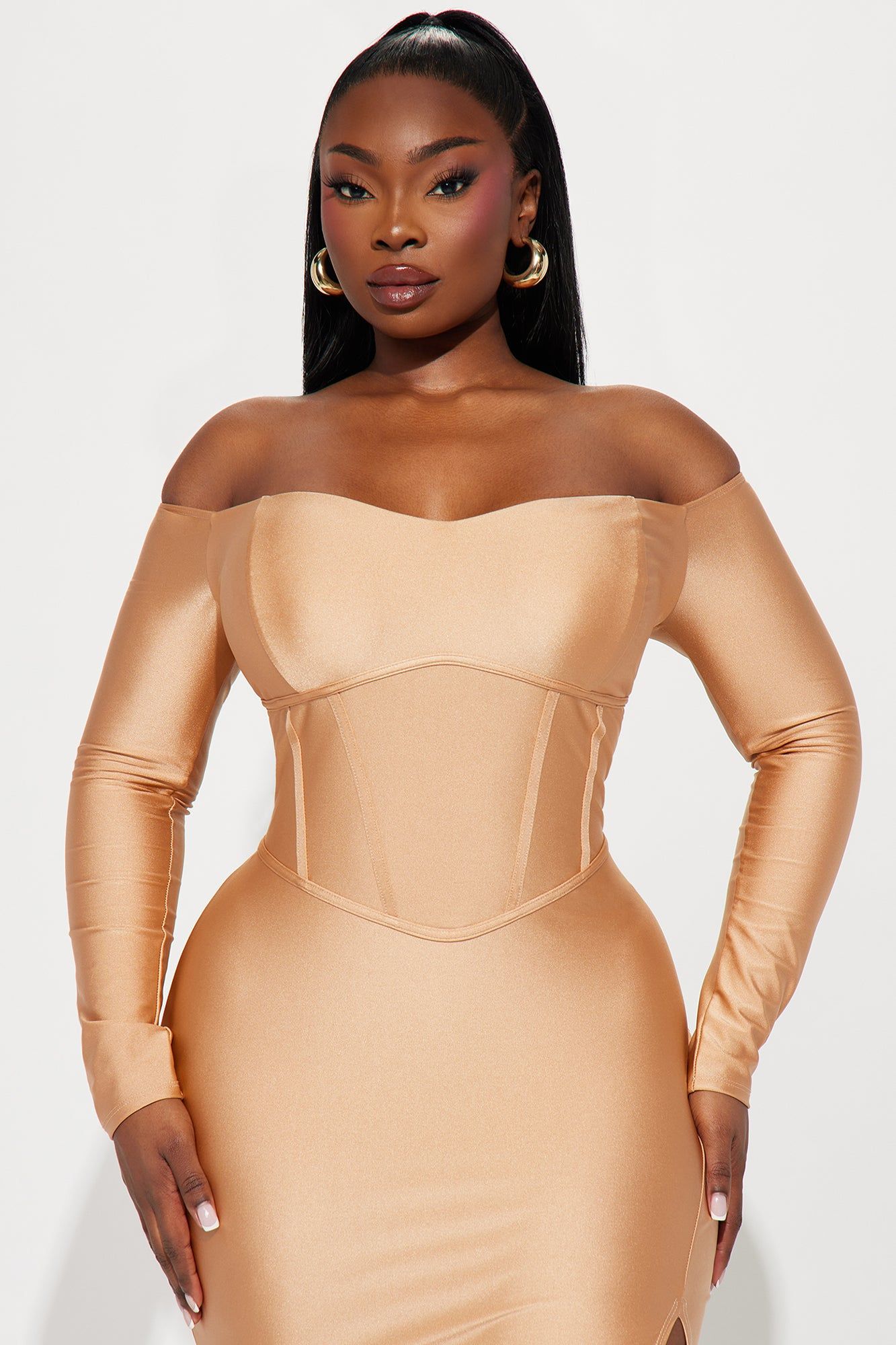 Special Evening Gown - Rose Gold sold by Fashion Nova product image thumbnail 5