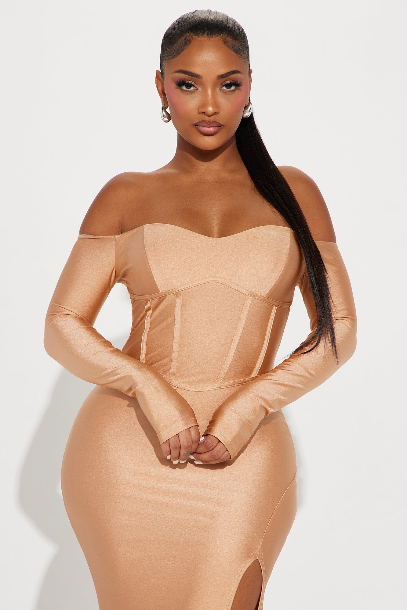 Special Evening Gown - Rose Gold sold by Fashion Nova product image thumbnail 2