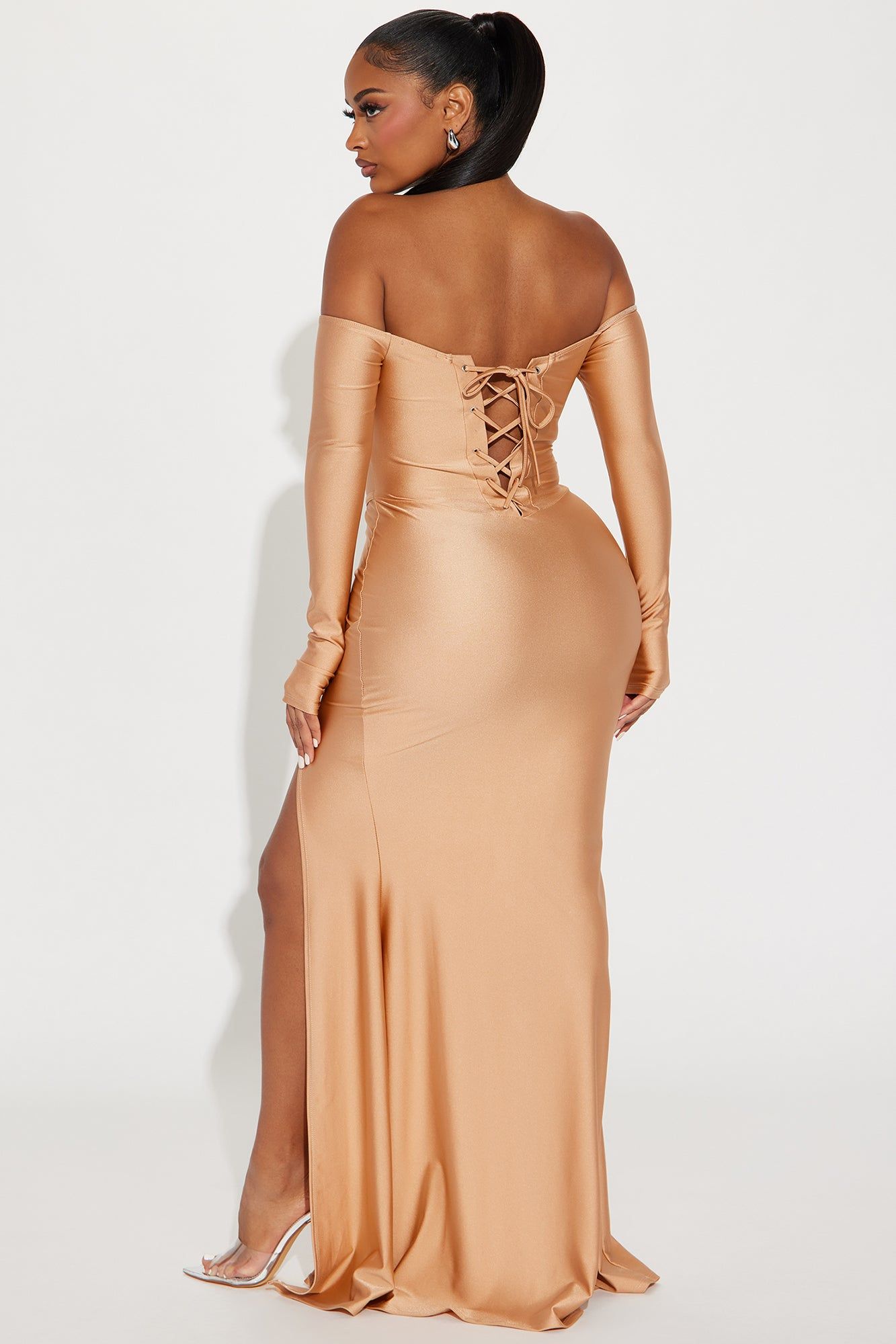 Special Evening Gown - Rose Gold sold by Fashion Nova product image thumbnail 3