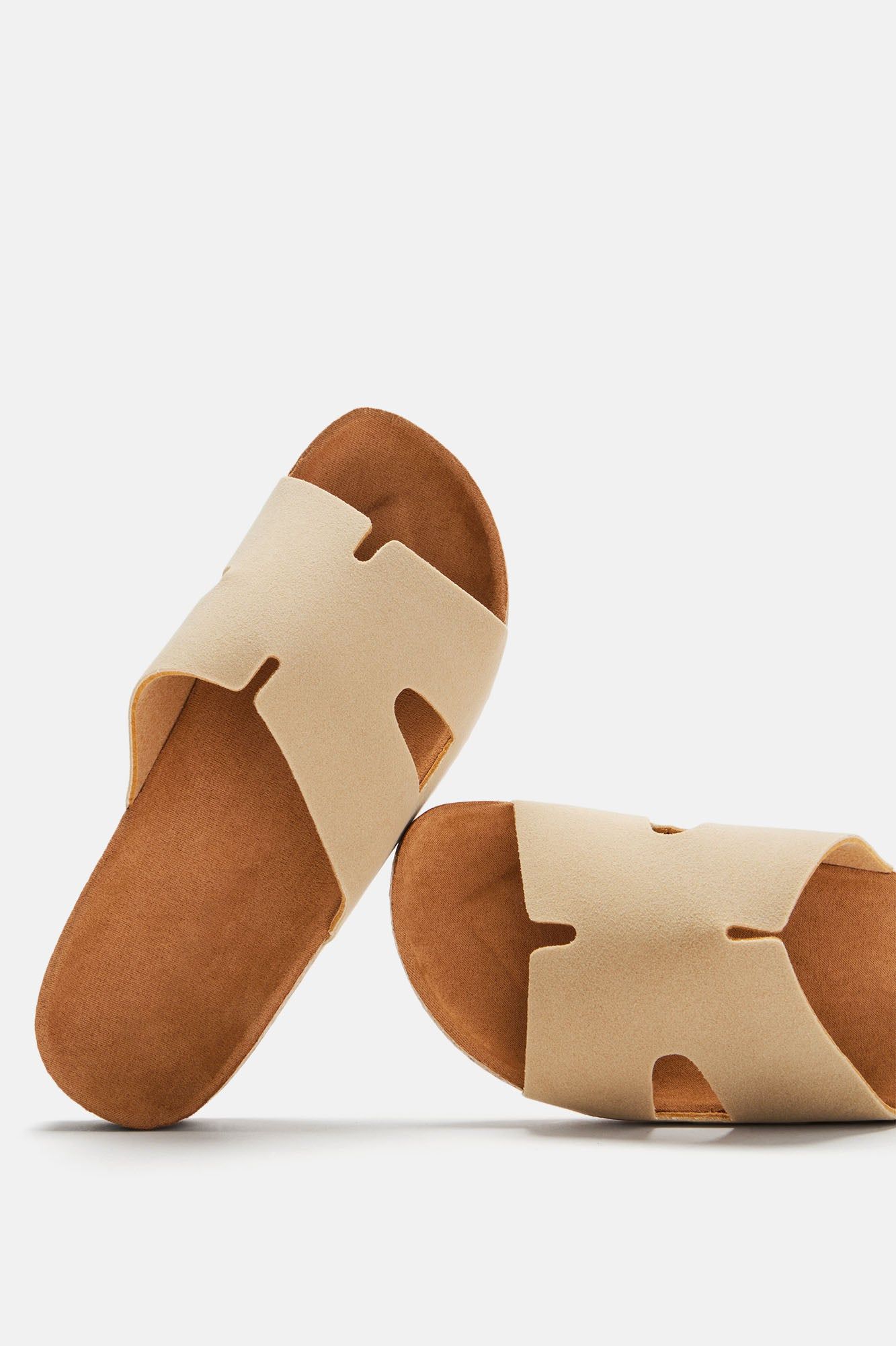 Keeping Cool Flat Sandals - Nude sold by Fashion Nova product image thumbnail 3