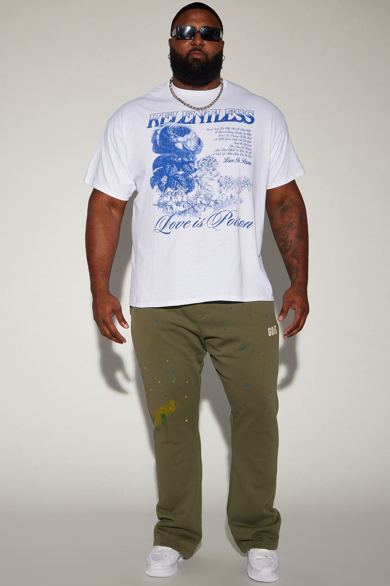 Love Is Poison Short Sleeve Tee - White sold by Fashion Nova product image thumbnail 5