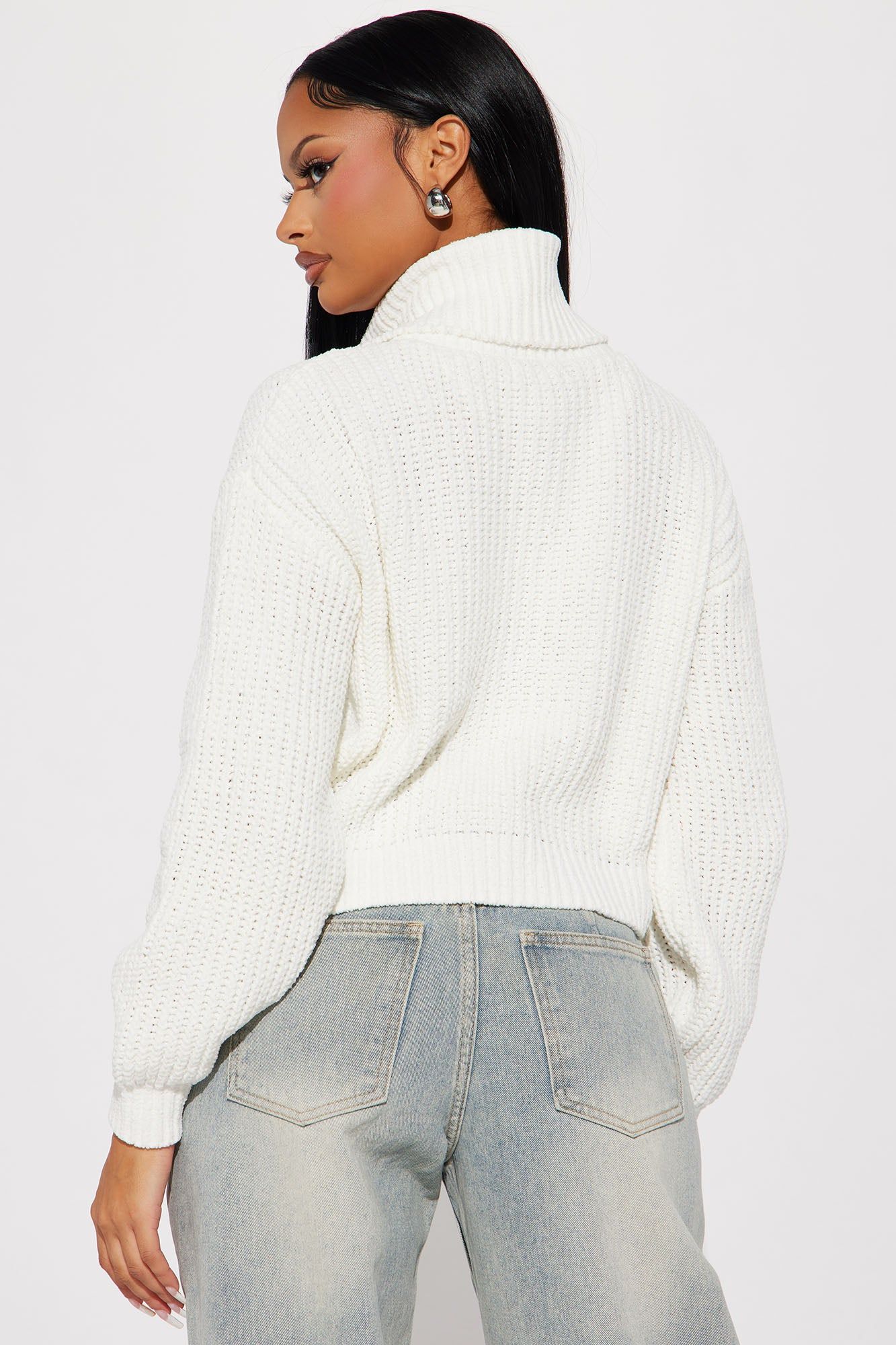 Delvina Turtleneck Sweater - Ivory sold by Fashion Nova product image thumbnail 3