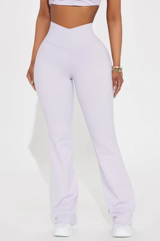 Yoga Girly Active Pant - Lavender sold by Fashion Nova