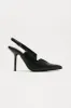 Brightest Star Slingback Pumps - Black sold by Fashion Nova