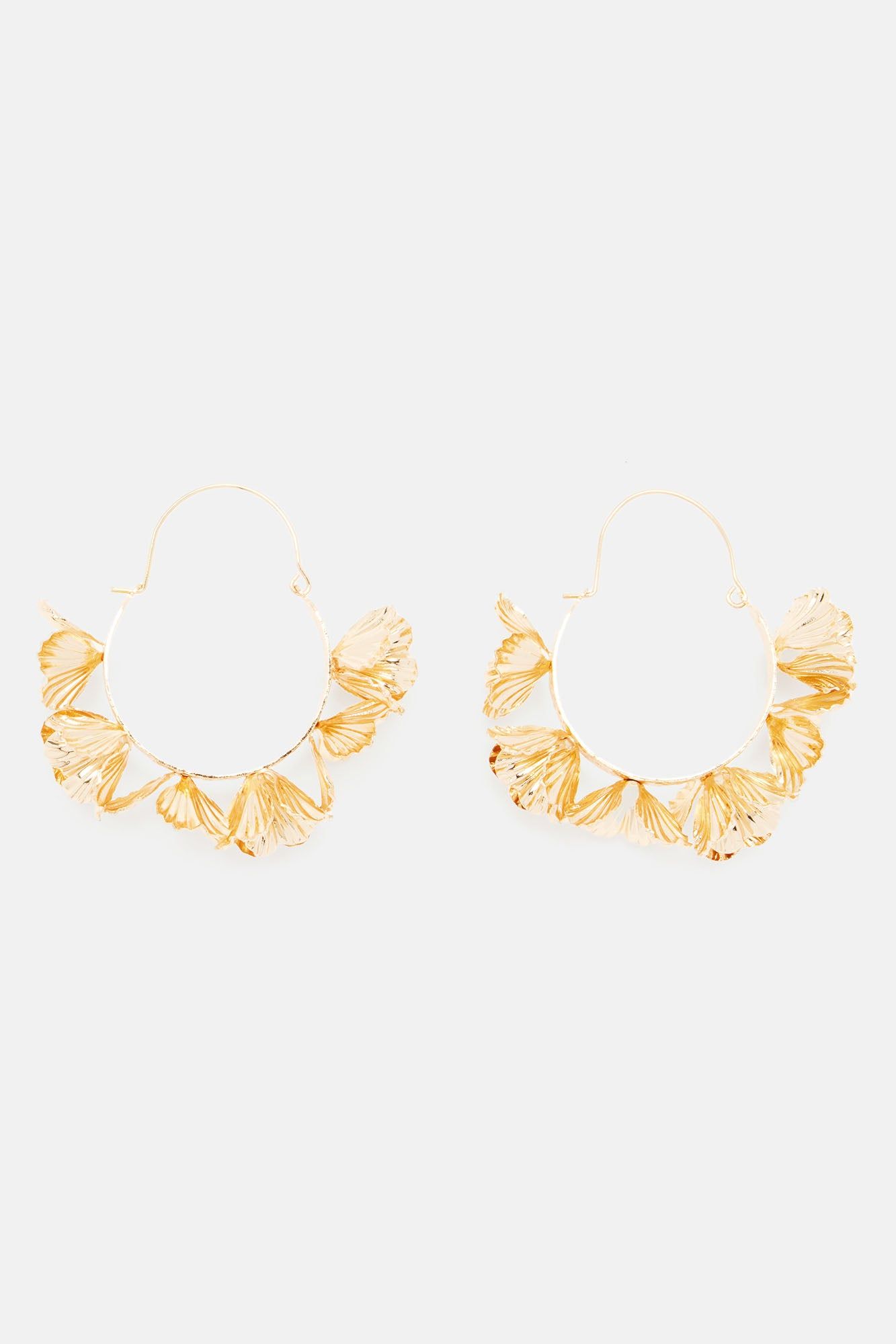 Most Precious Flower Earrings - Gold sold by Fashion Nova product image thumbnail 3