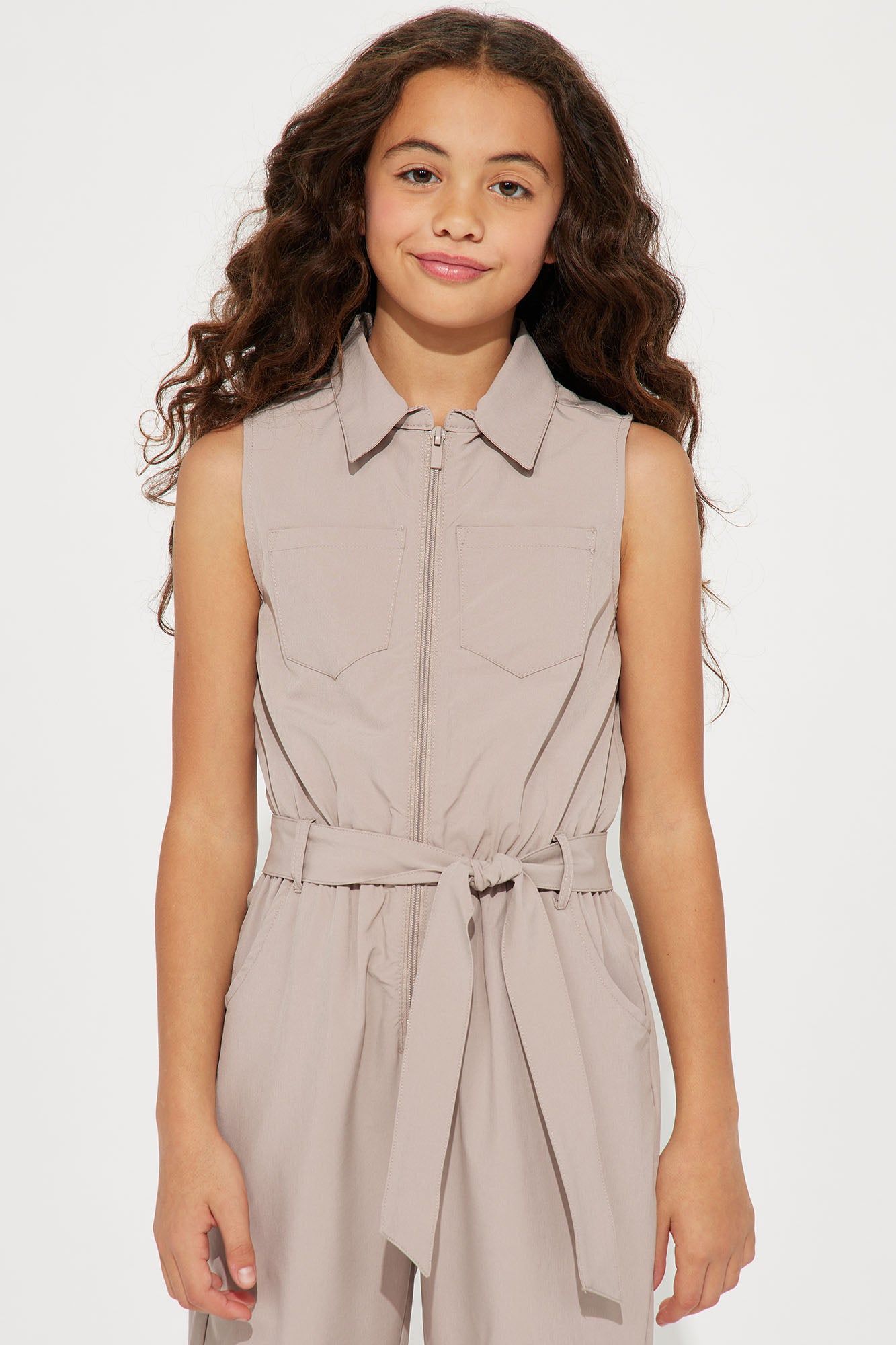 Mini Lean On Me Jumpsuit - Taupe sold by Fashion Nova product image thumbnail 2
